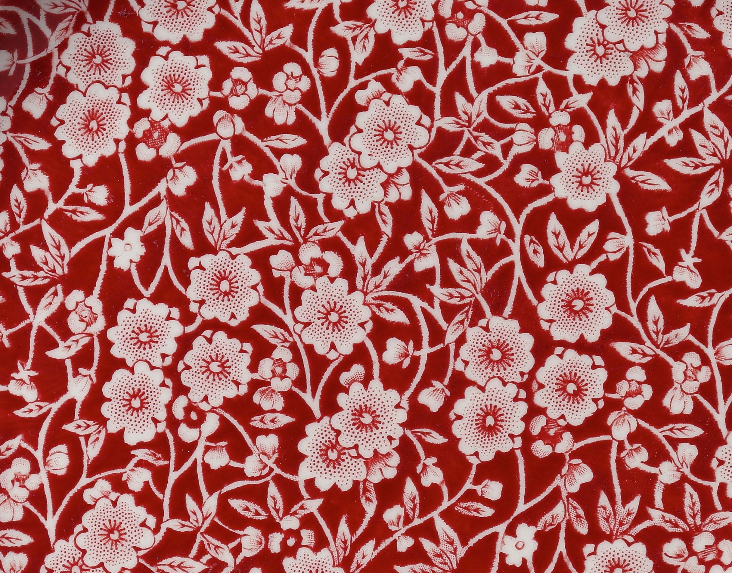 Red Calico Seconds – Burleigh