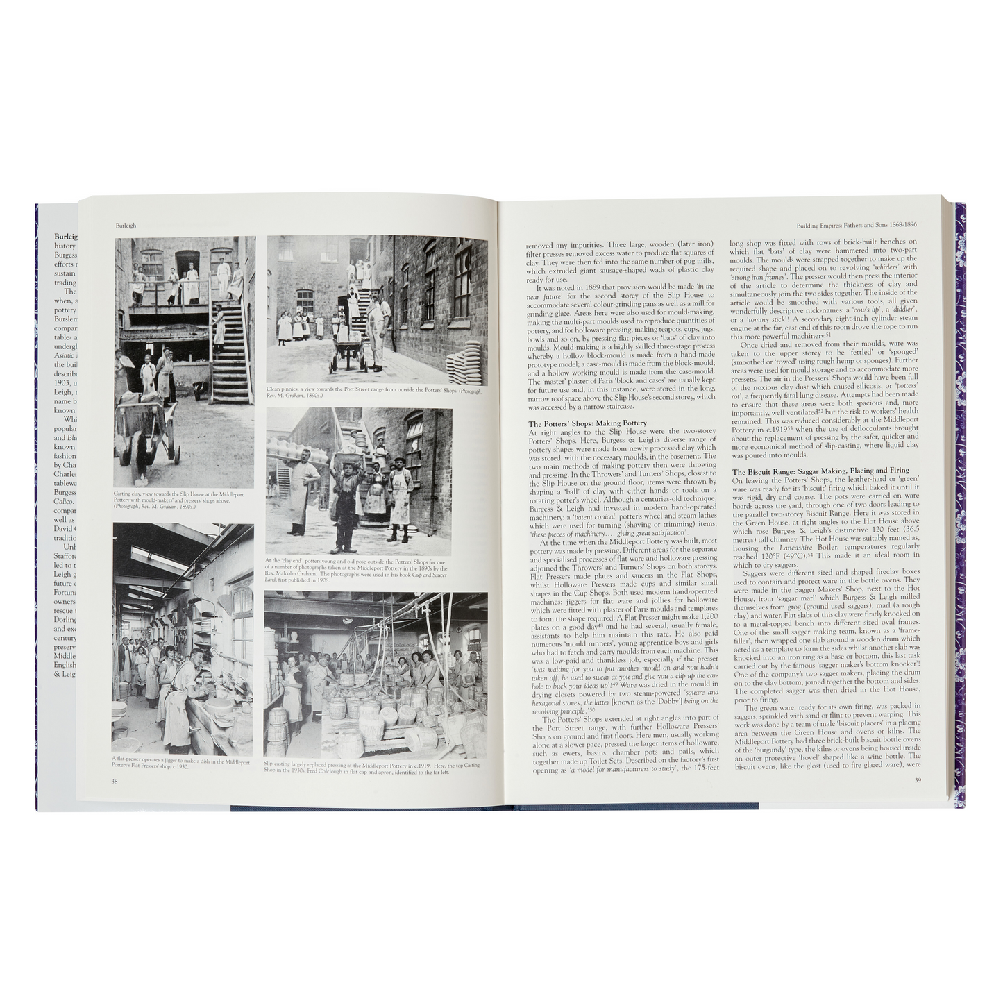 Burleigh Book: The Story Of A Pottery by Julie McKeown