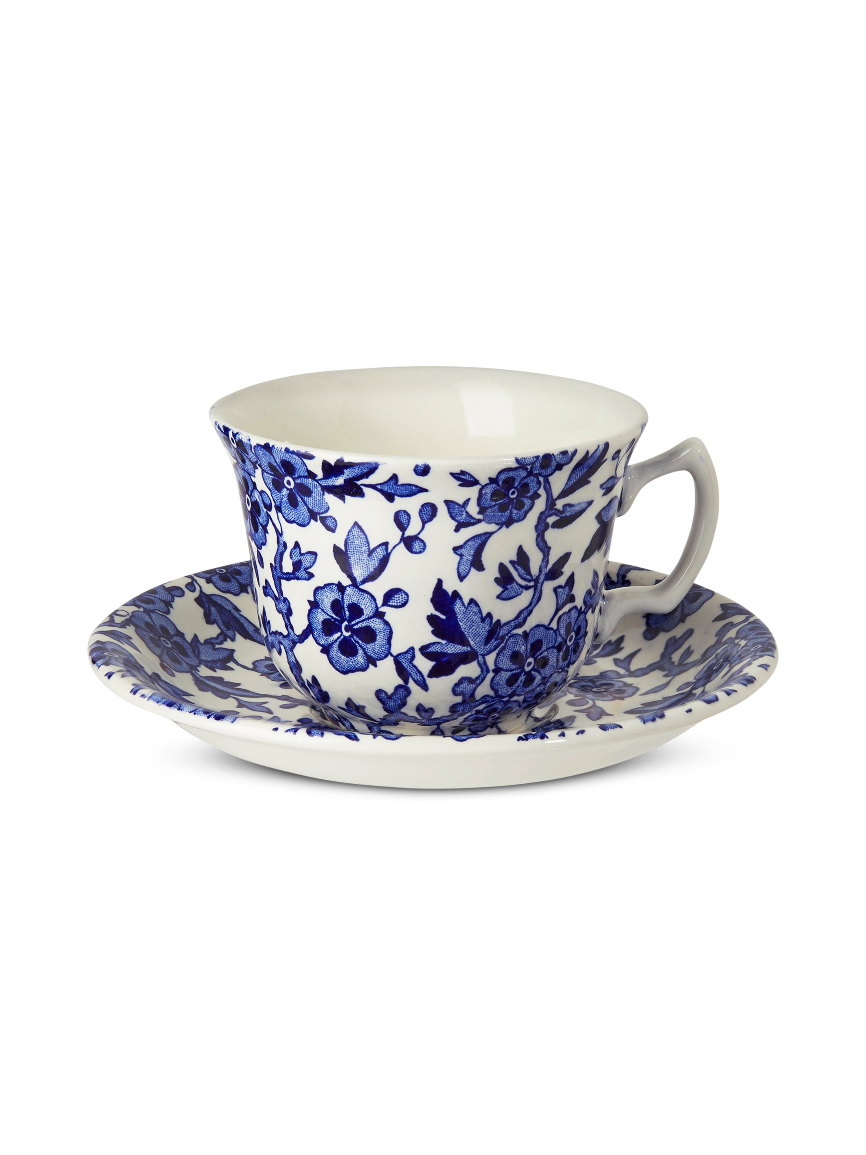 Blue Arden Teacup & Saucer – Burleigh
