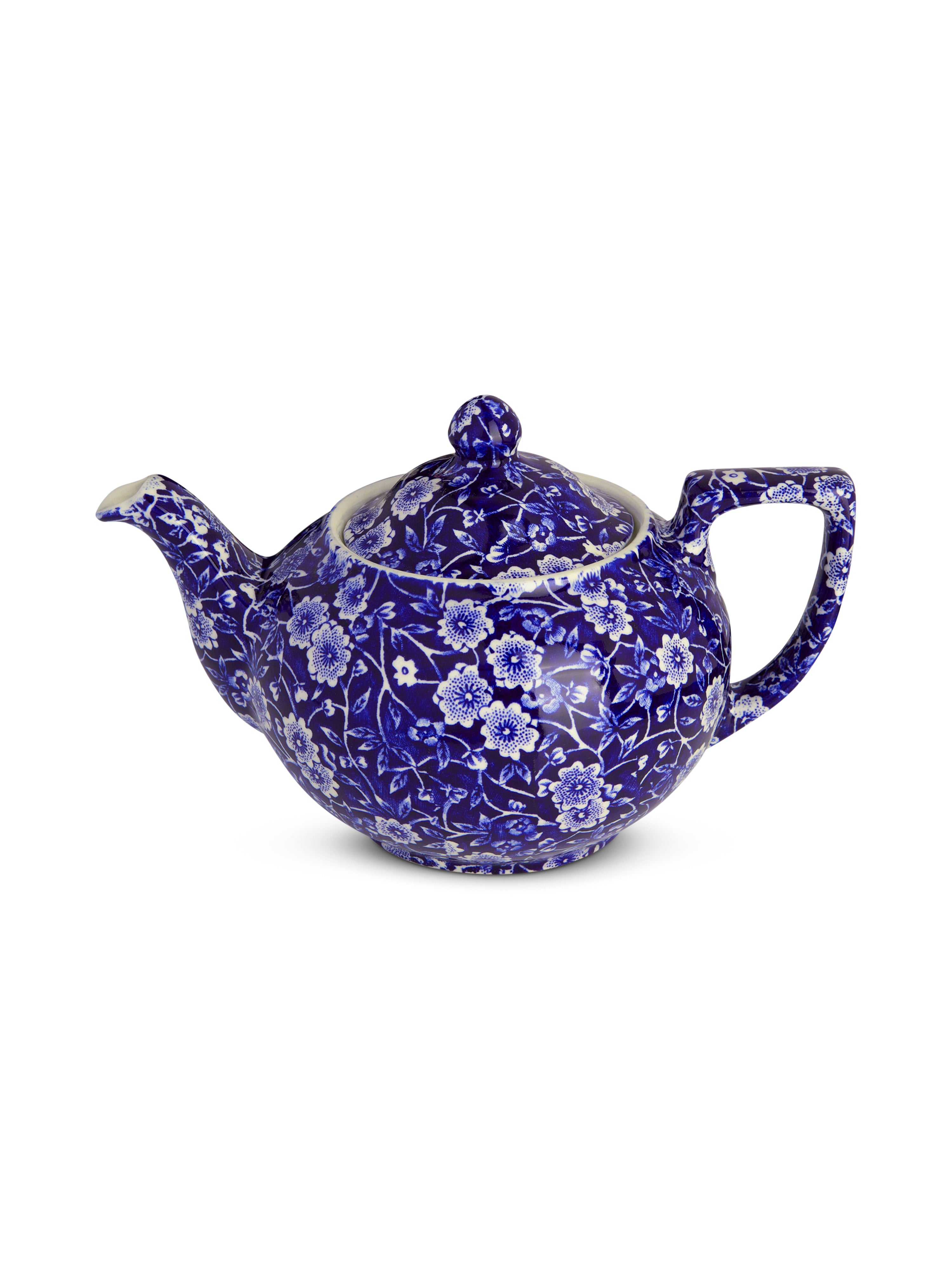 Blue Calico Small Teapot Gift Set, 3-4 Cup 400ml/0.75pt – Burleigh