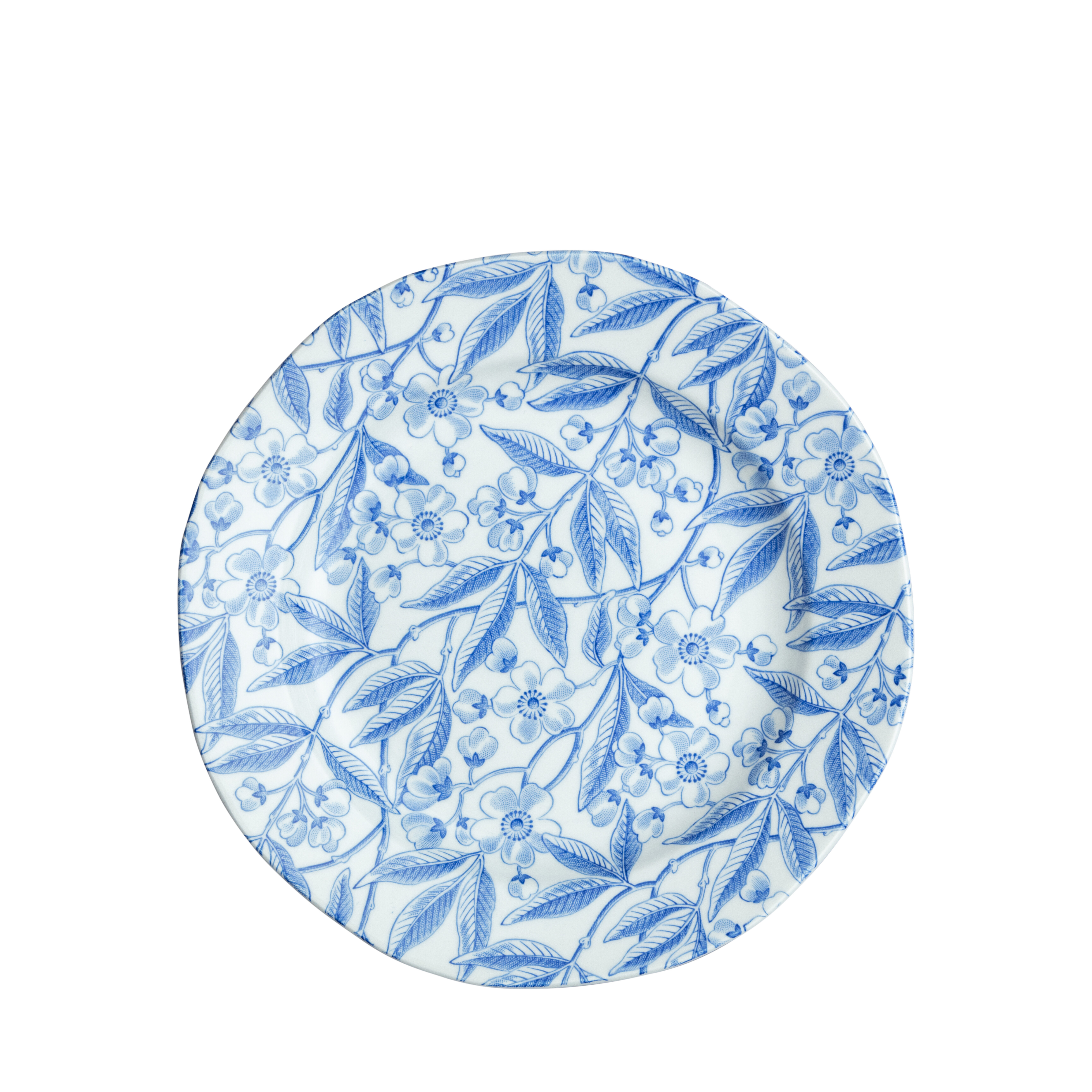 Blue Prunus Plate 19cm – Burleigh