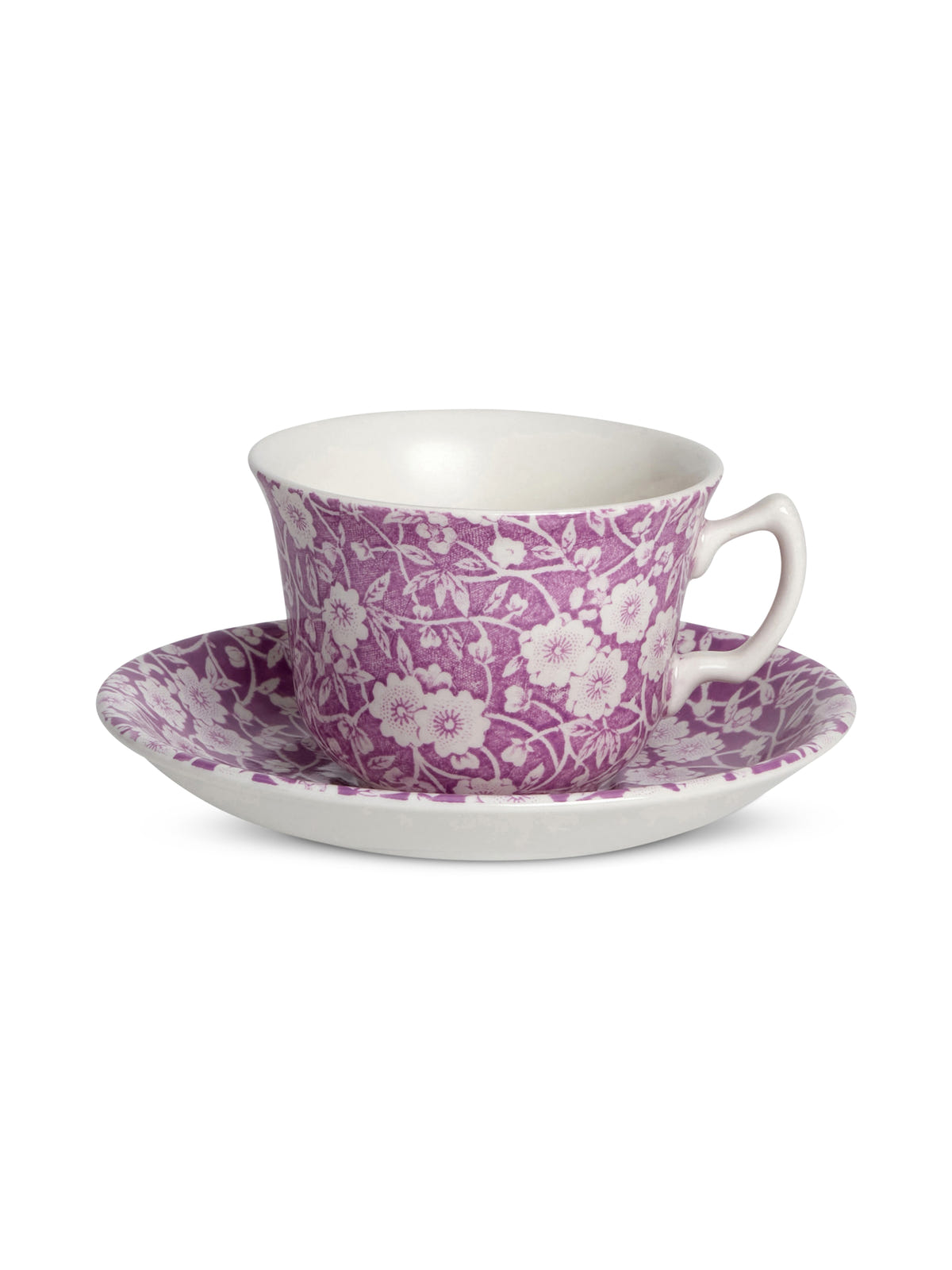 Blossom Calico Teacup & Saucer