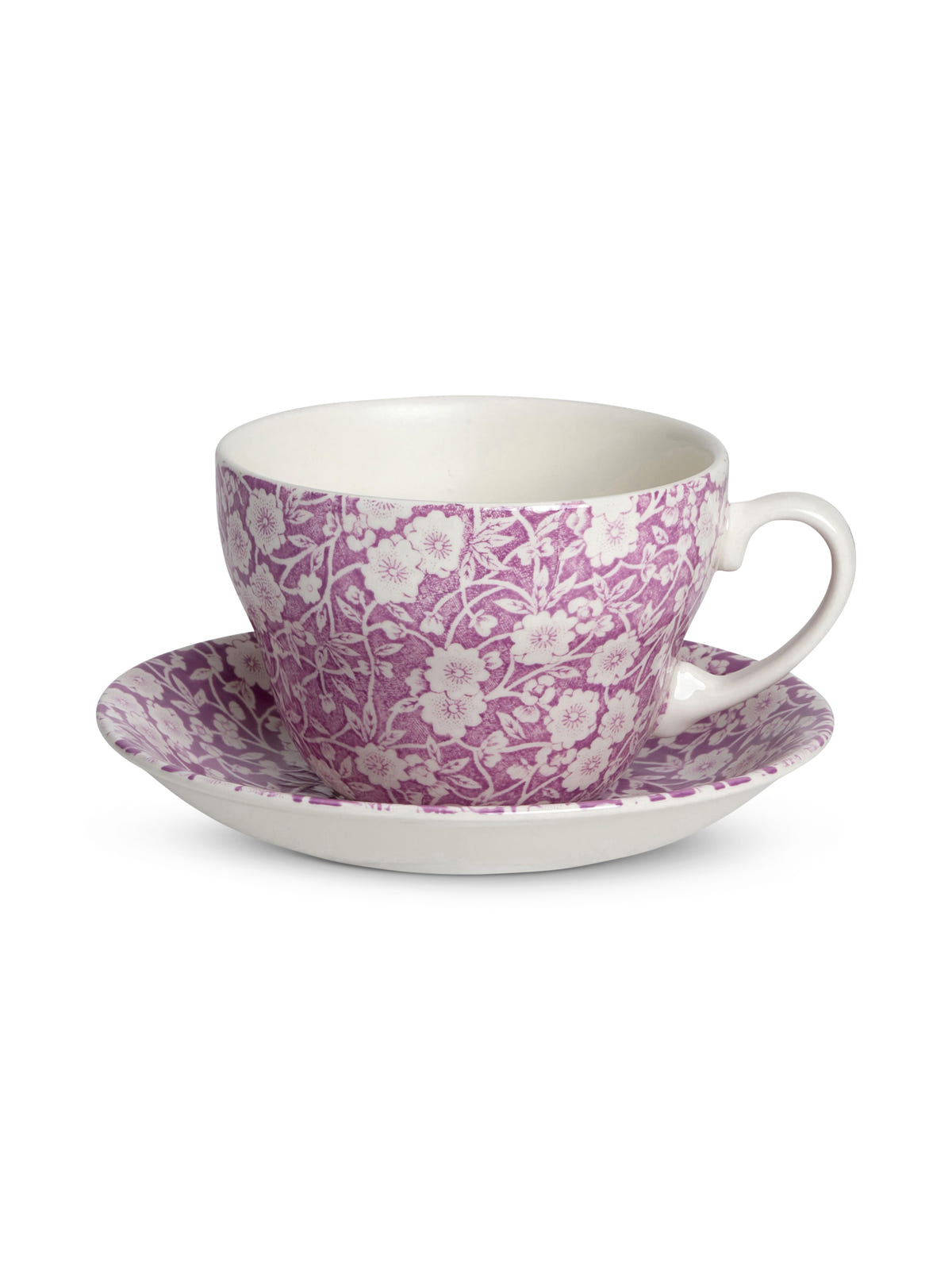 Blossom Calico Breakfast Cup & Saucer