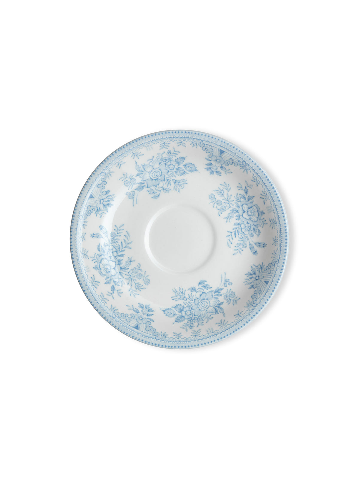 Blue Asiatic Pheasants Tea Saucer