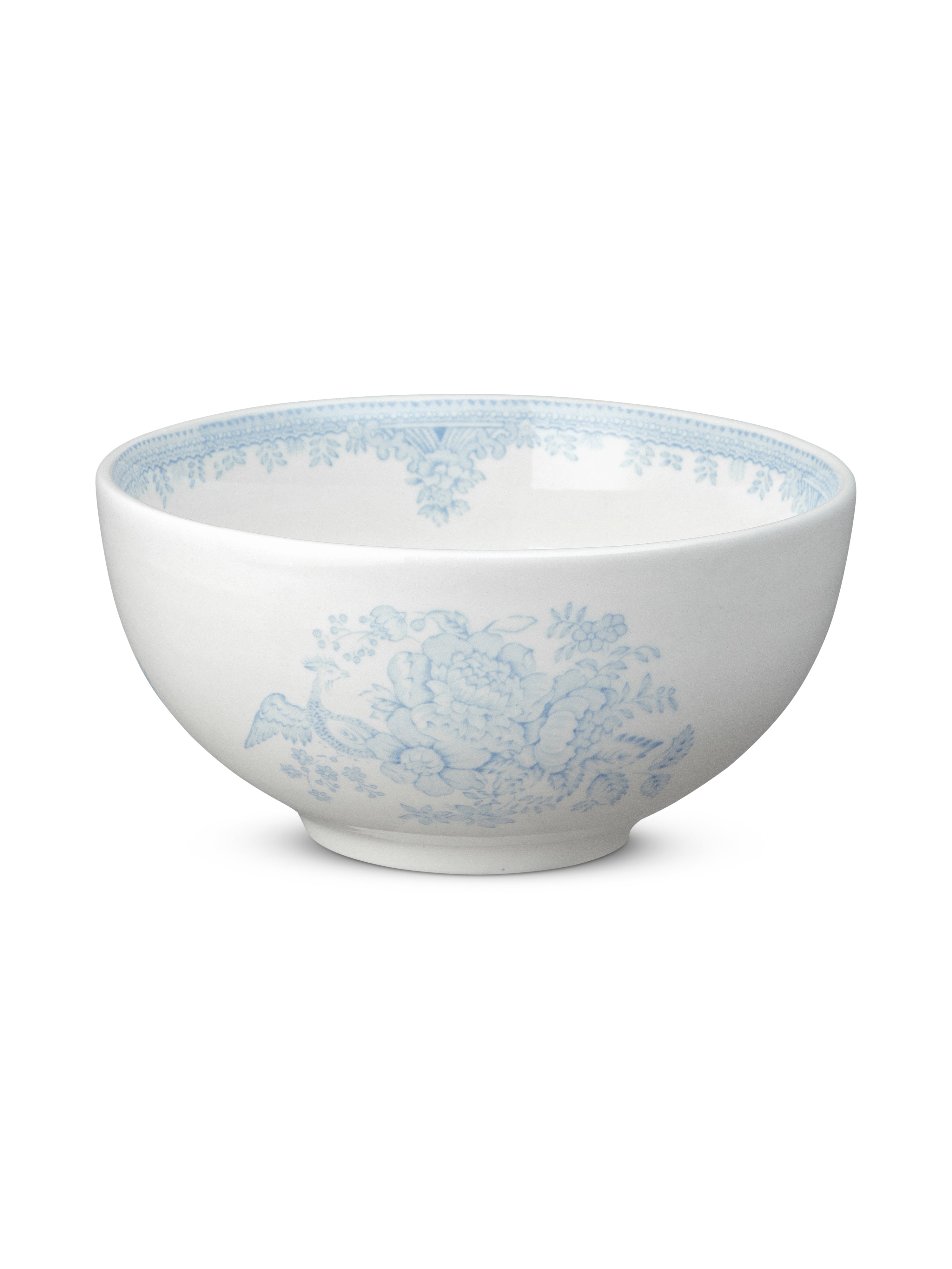 Blue Asiatic Pheasants Small Footed Bowl 16cm/6.25