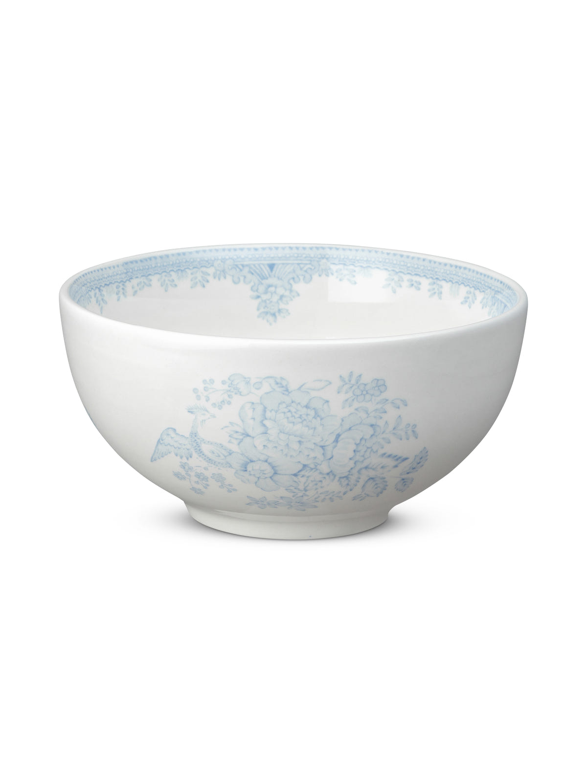 Blue Asiatic Pheasants Small Footed Bowl 16cm/6.25"