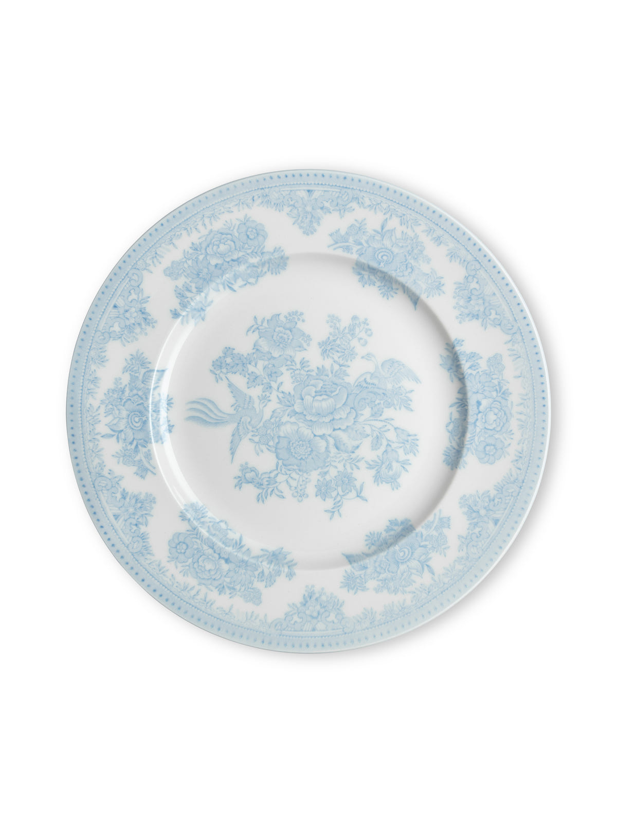 Blue Asiatic Pheasants Plate 22cm/8.75"