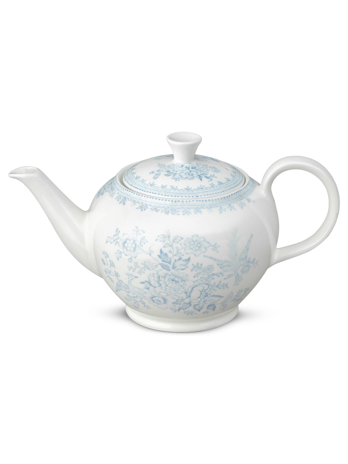 Blue Asiatic Pheasants Large Teapot 7 Cups 800ml/1.5pt