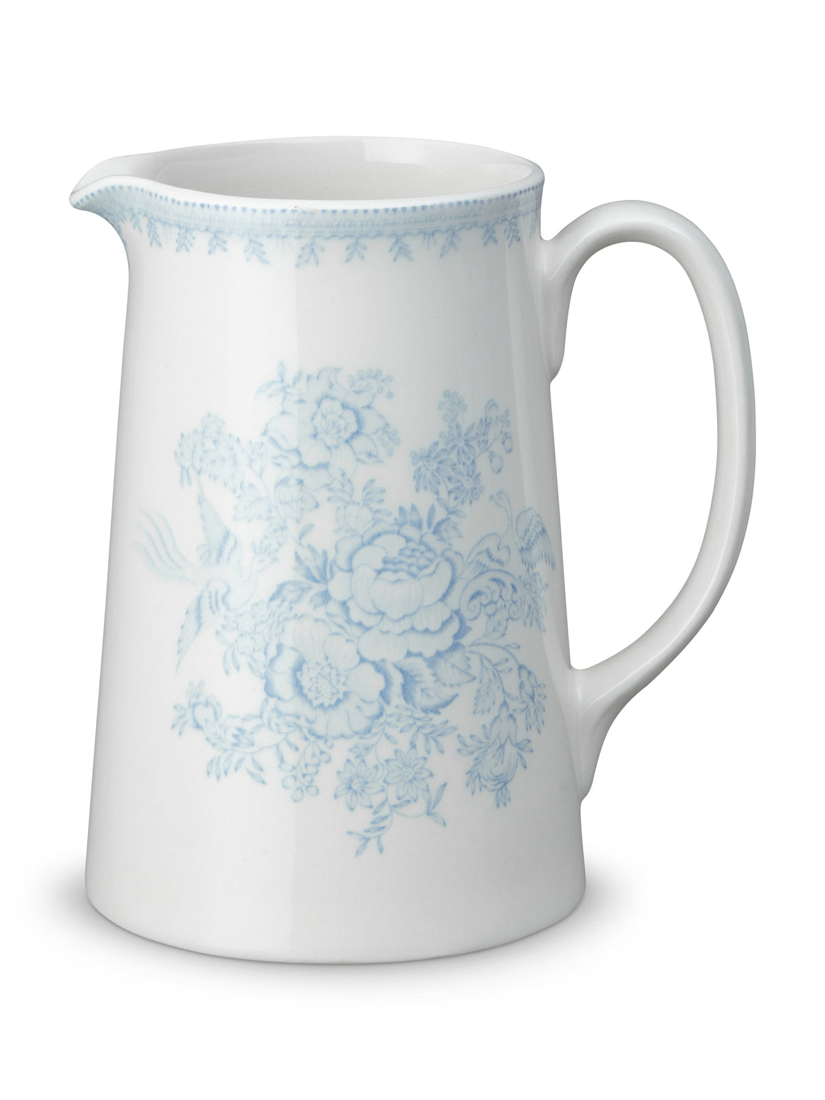 Blue Asiatic Pheasants Large Tankard Jug 1.1L/2pt