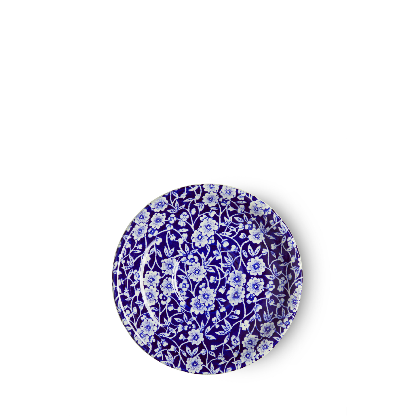 Blue Calico Tea Saucer