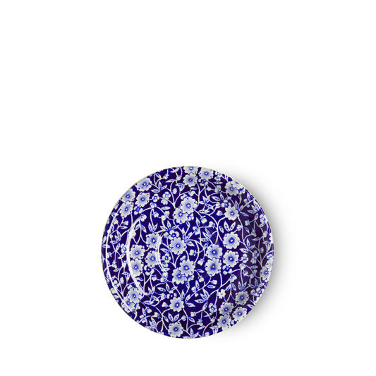 Blue Calico Tea Saucer Seconds