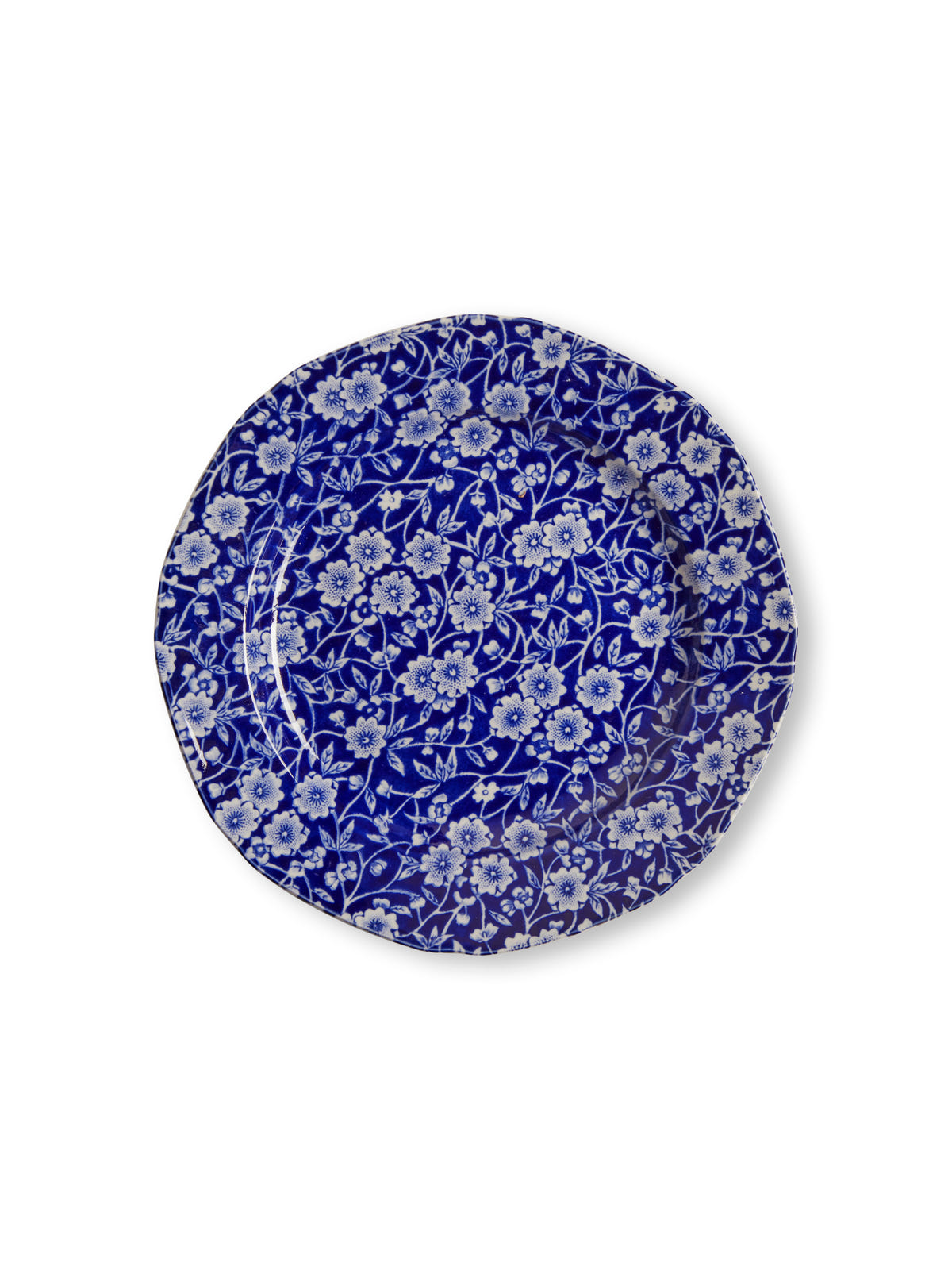 Blue Calico Plate 19cm/7.5"