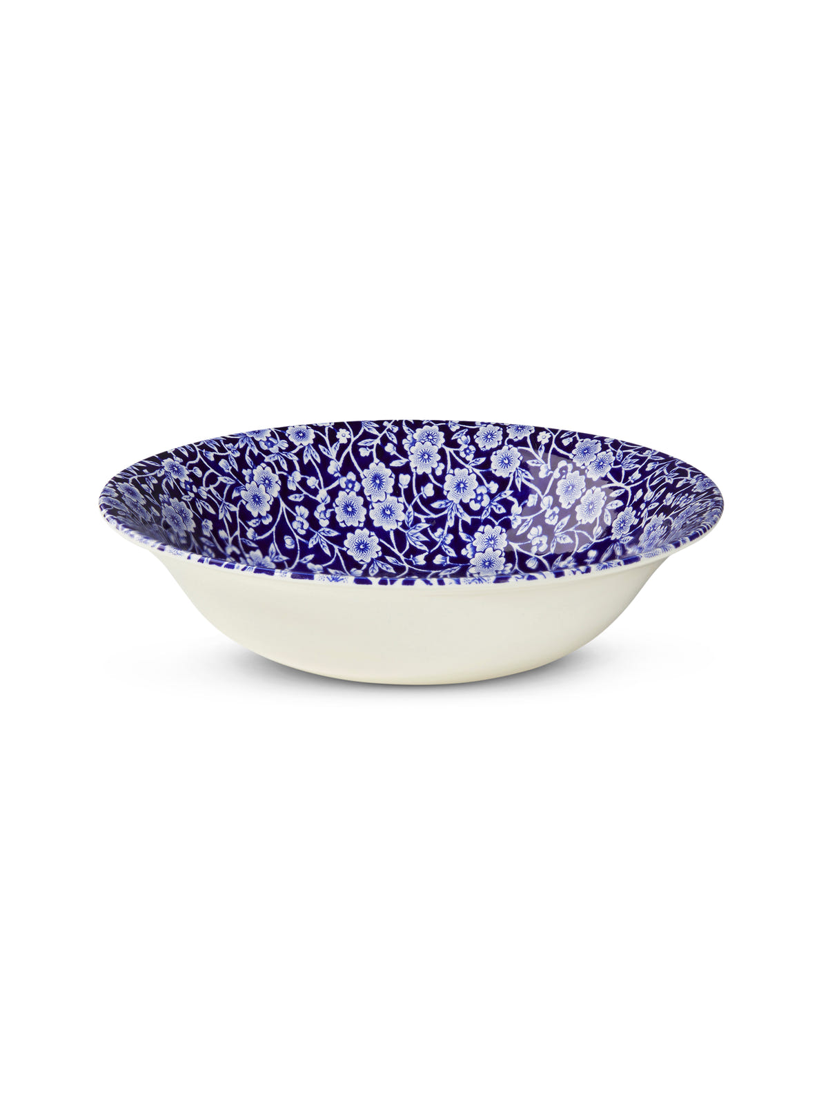 Blue Calico Pudding / Soup Bowl 20.5cm/8"