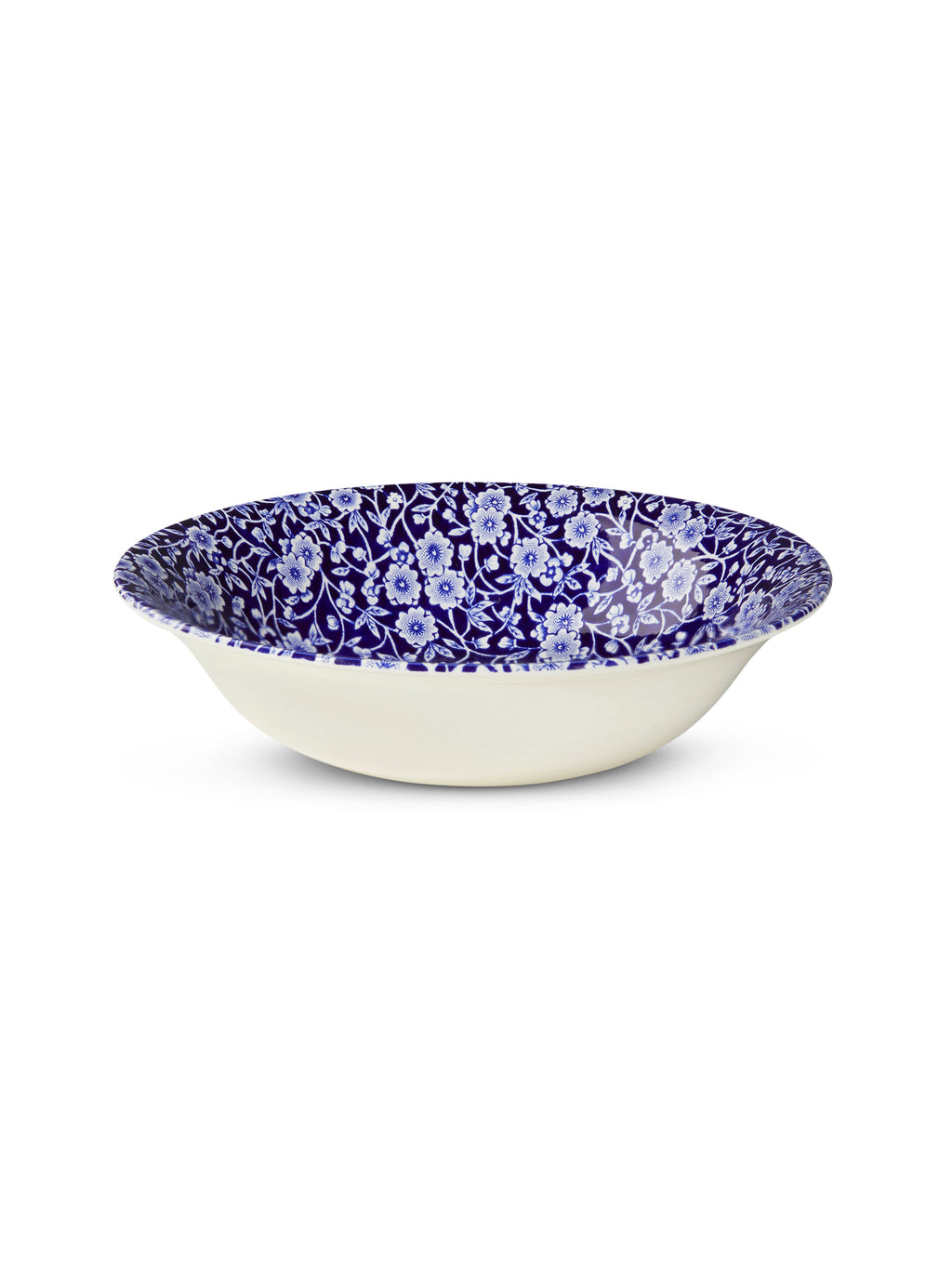 Blue Calico Pudding / Soup Bowl 20.5cm/8"