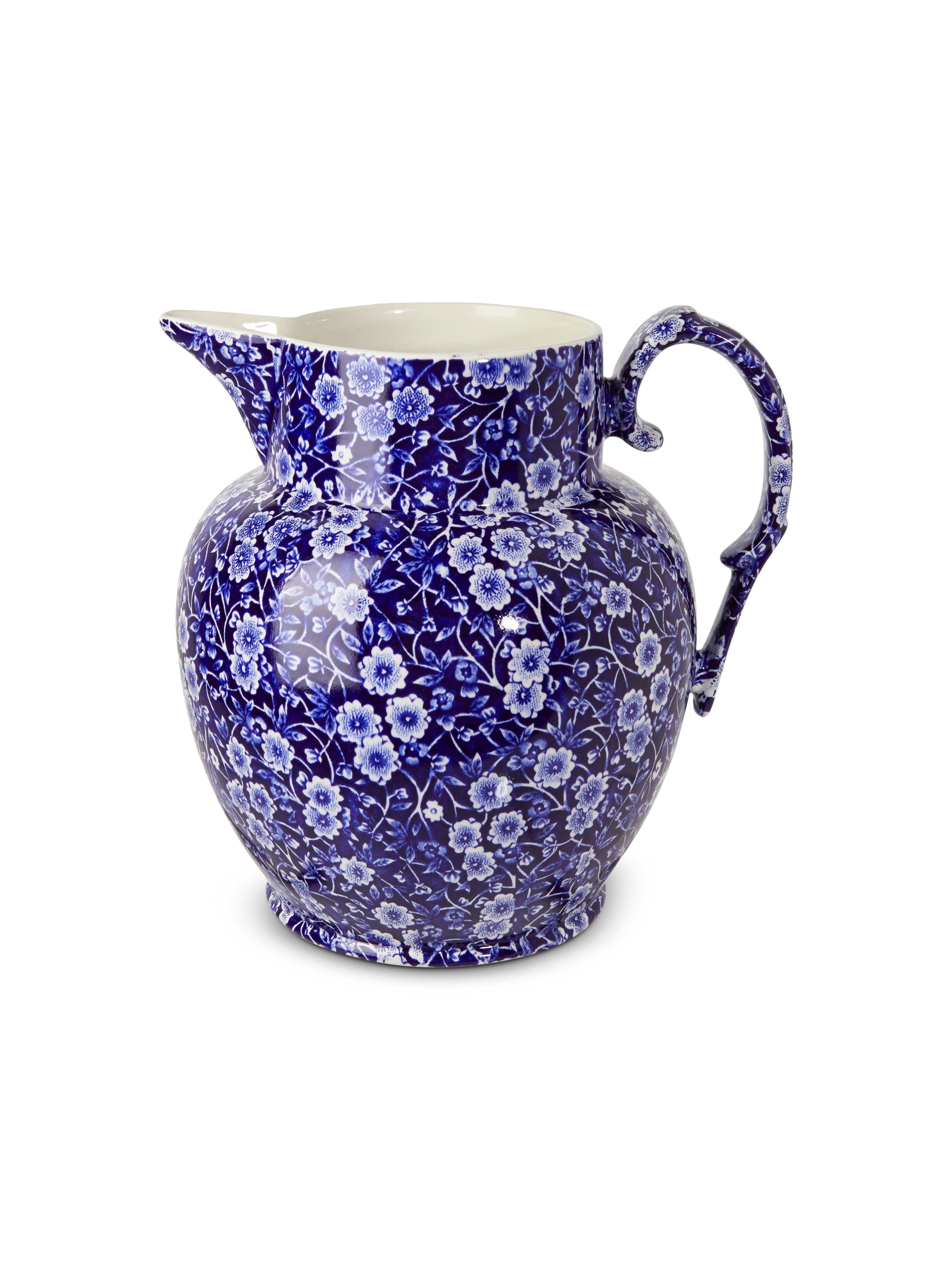 Blue Calico Dinnerware – Plates, Teapots & More | Burleigh Pottery