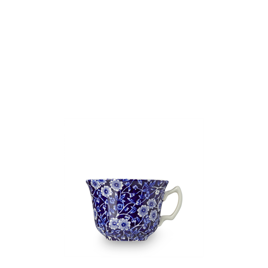 Blue Calico Teacup 187ml/0.33pt Seconds