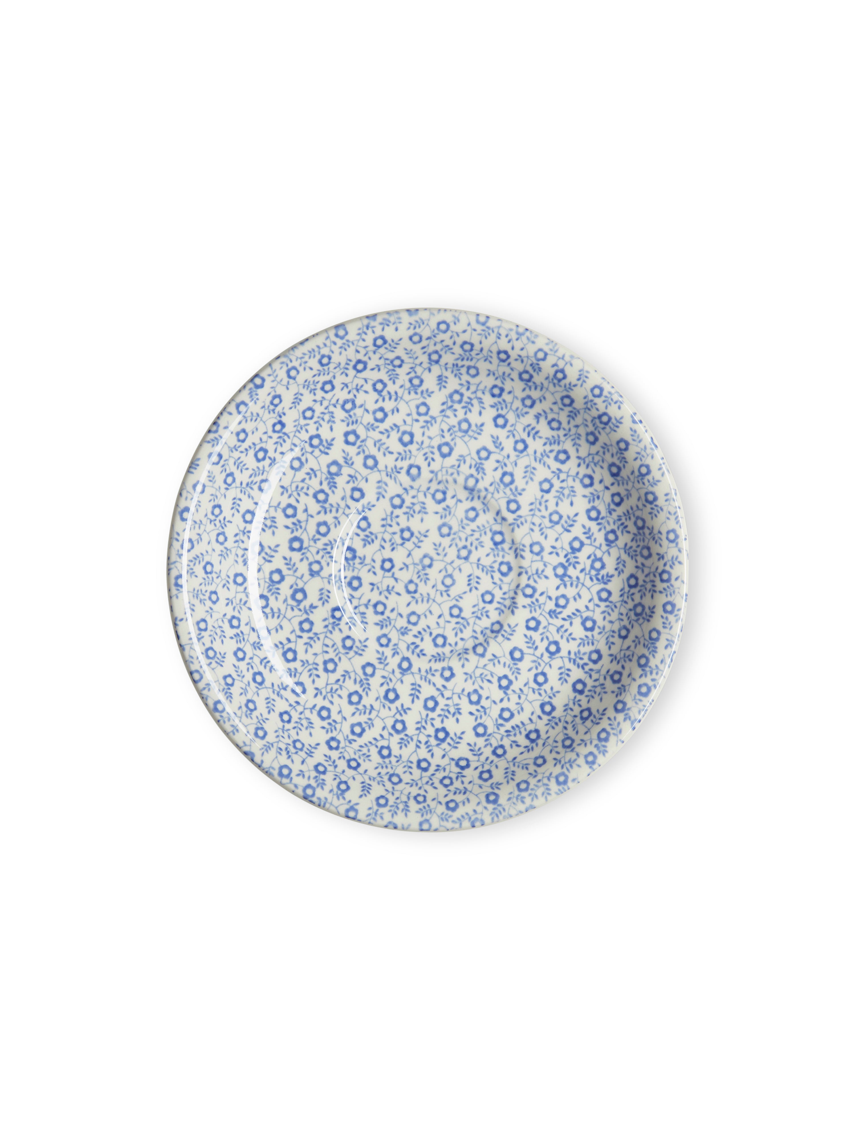 Pale Blue Felicity Tea Saucer – Burleigh