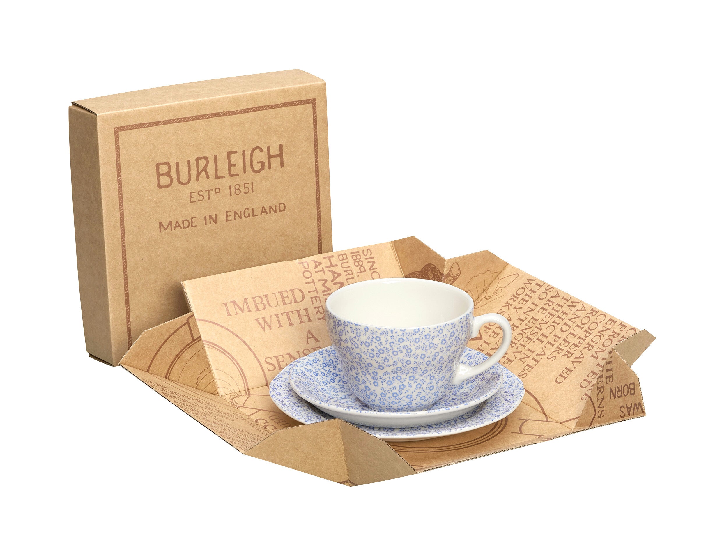 Burleigh Blue Felicity | Burleigh Pottery