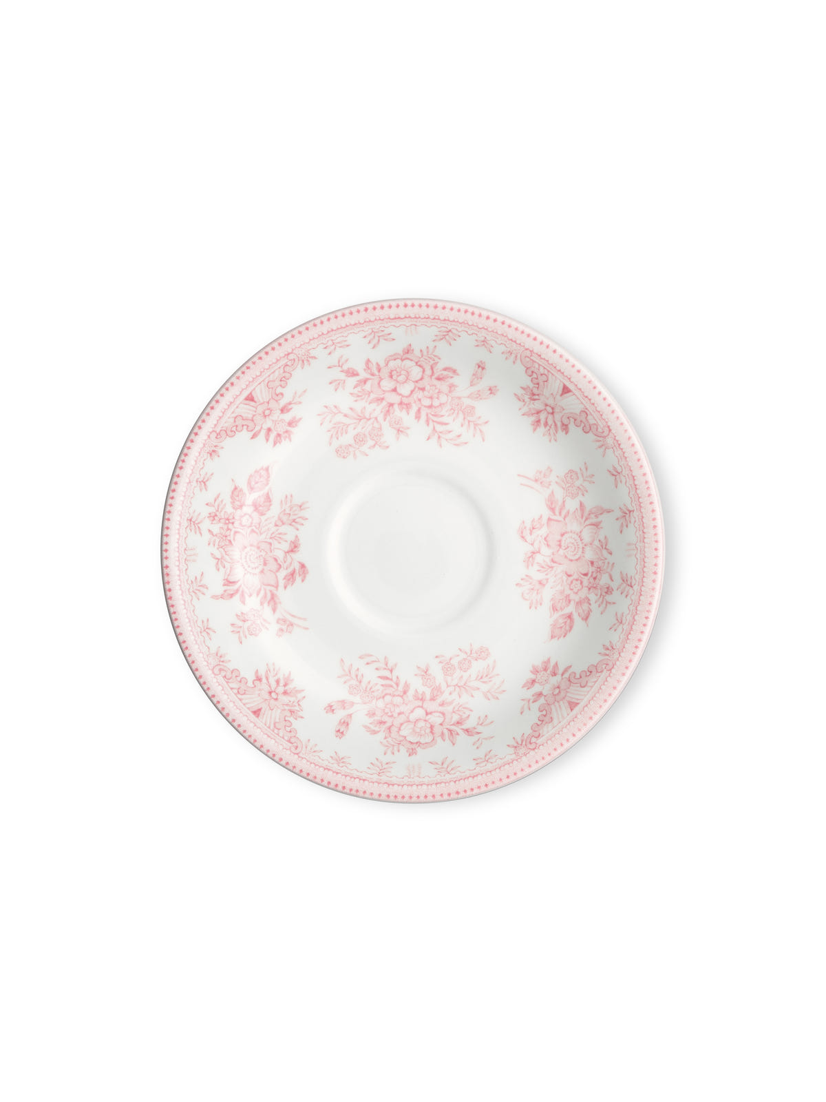 Pink Asiatic Pheasants Tea Saucer