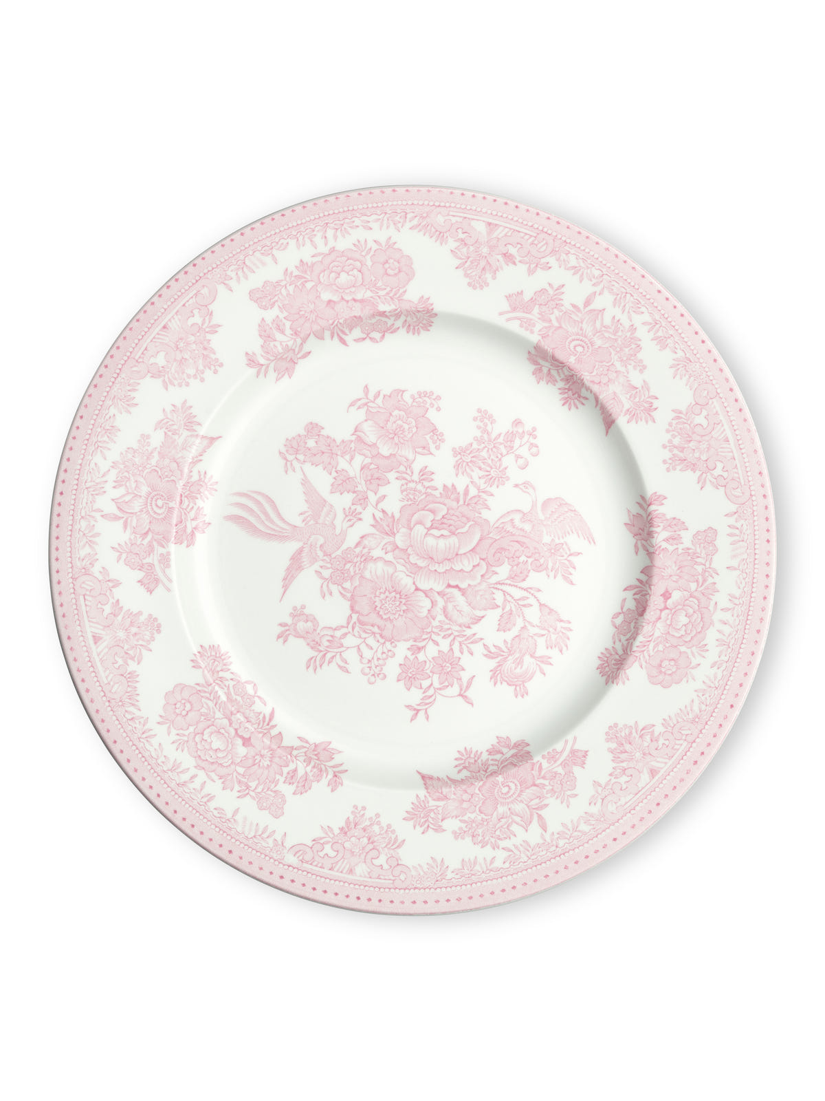 Pink Asiatic Pheasants Plate 25cm/10"