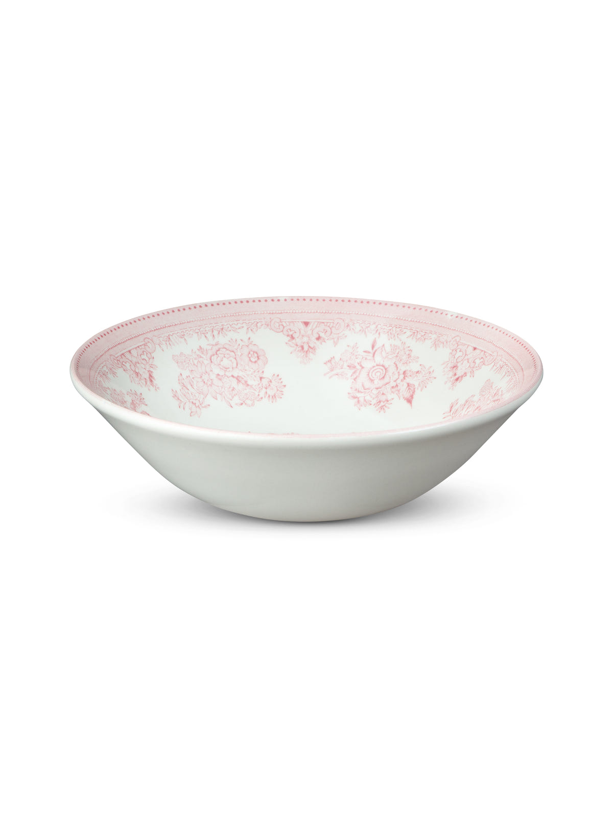 Pink Asiatic Pheasants Cereal Bowl 16cm/6.25"