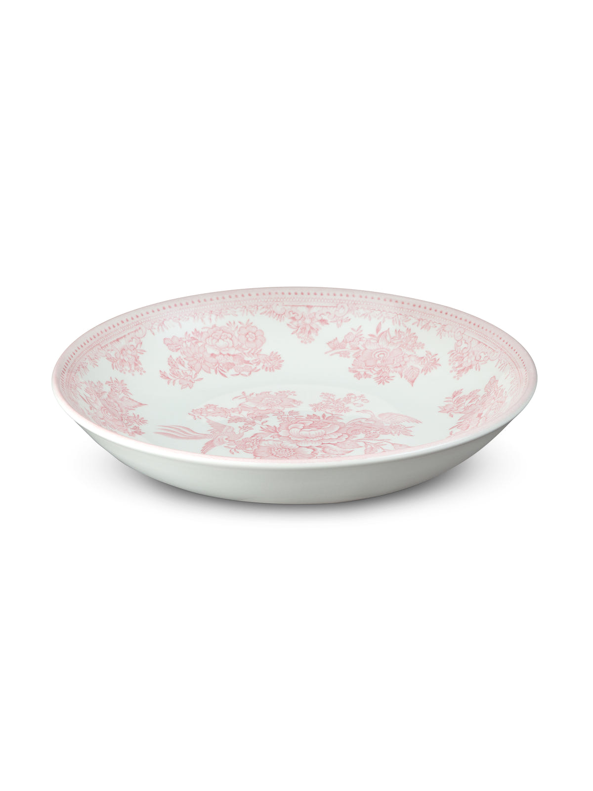 Pink Asiatic Pheasants Pasta Bowl 23cm/9"