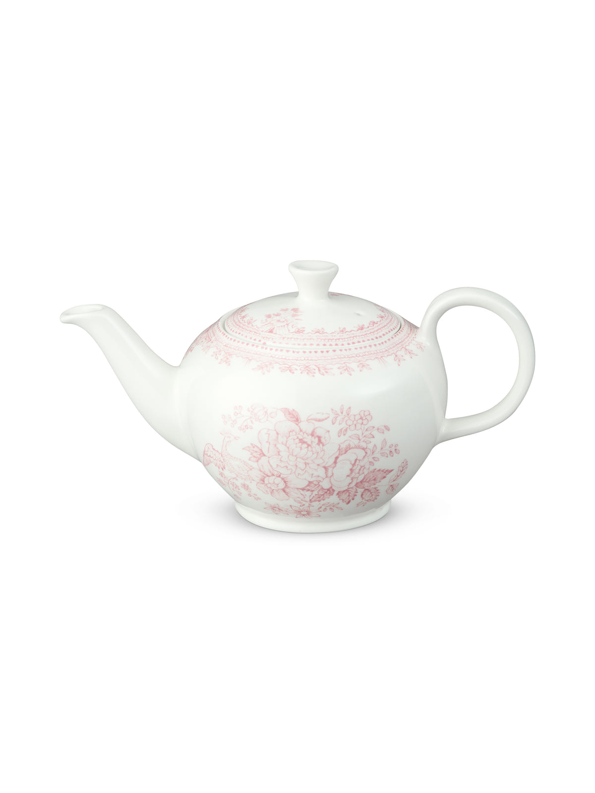 Pink Asiatic Pheasants Small Teapot Gift Set, 3-4 Cup 400ml/0.75pt