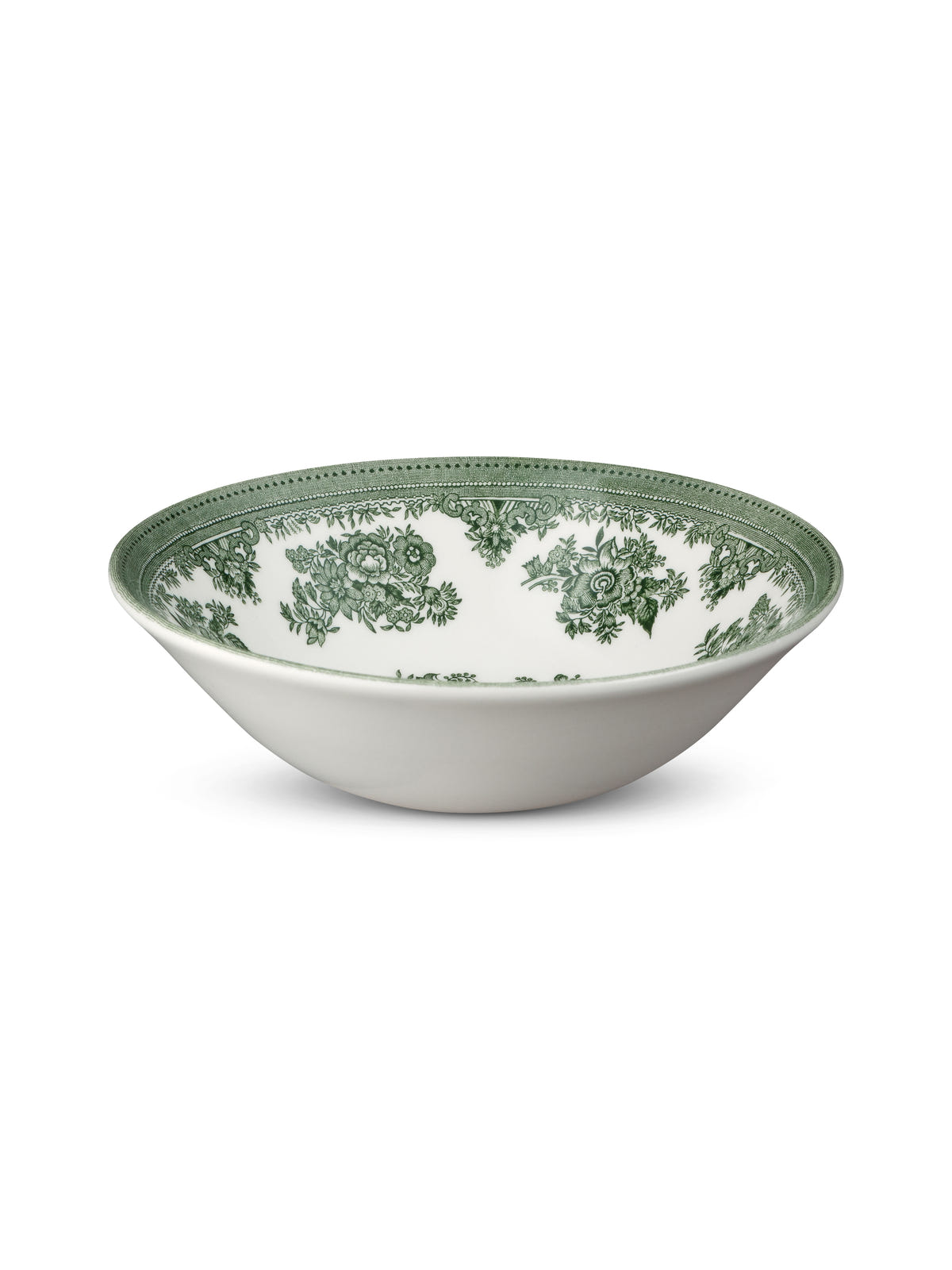 Green Asiatic Pheasants Cereal Bowl 16cm/6.25"