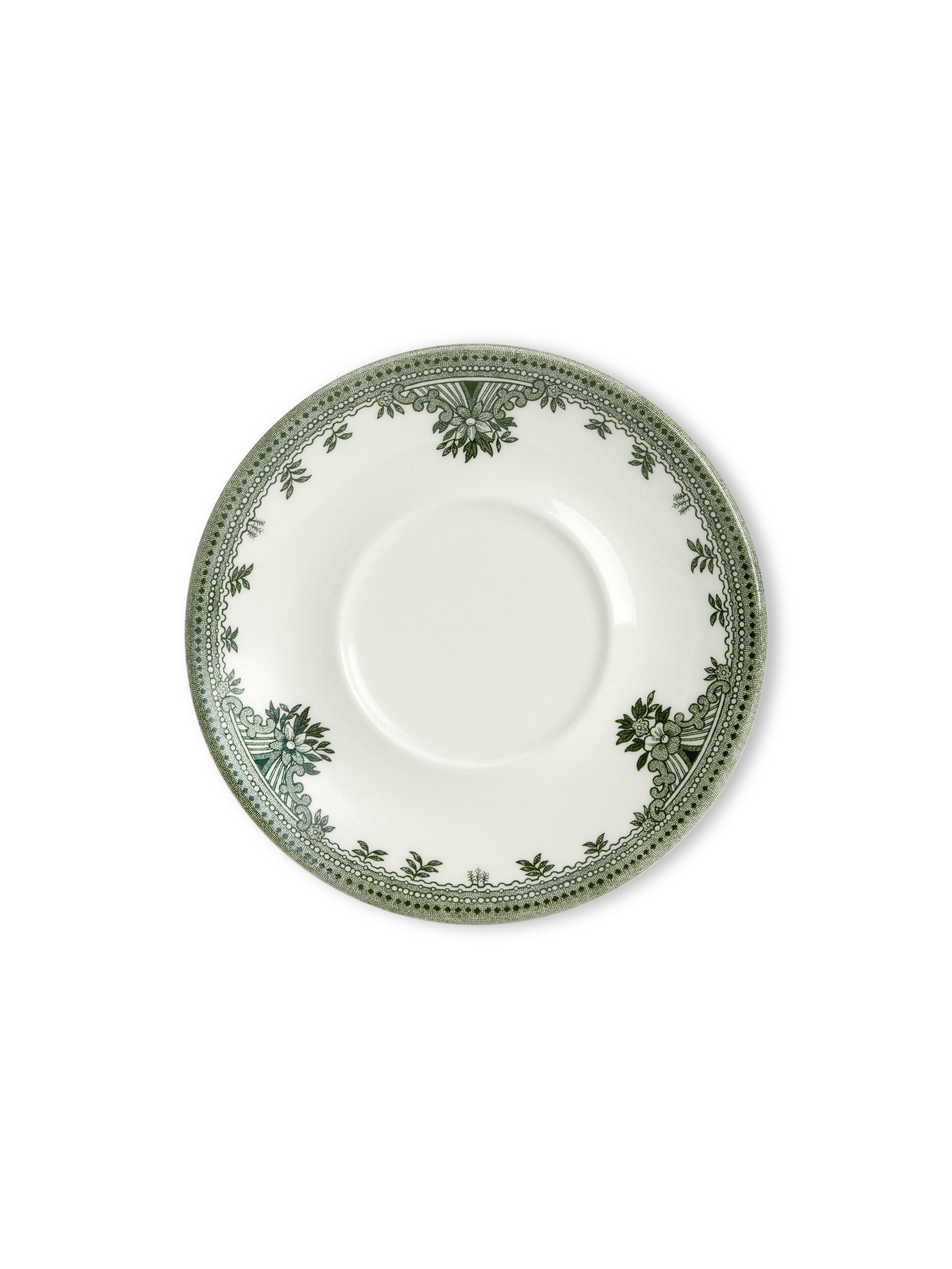 Green Asiatic Pheasants Espresso Saucer – Burleigh