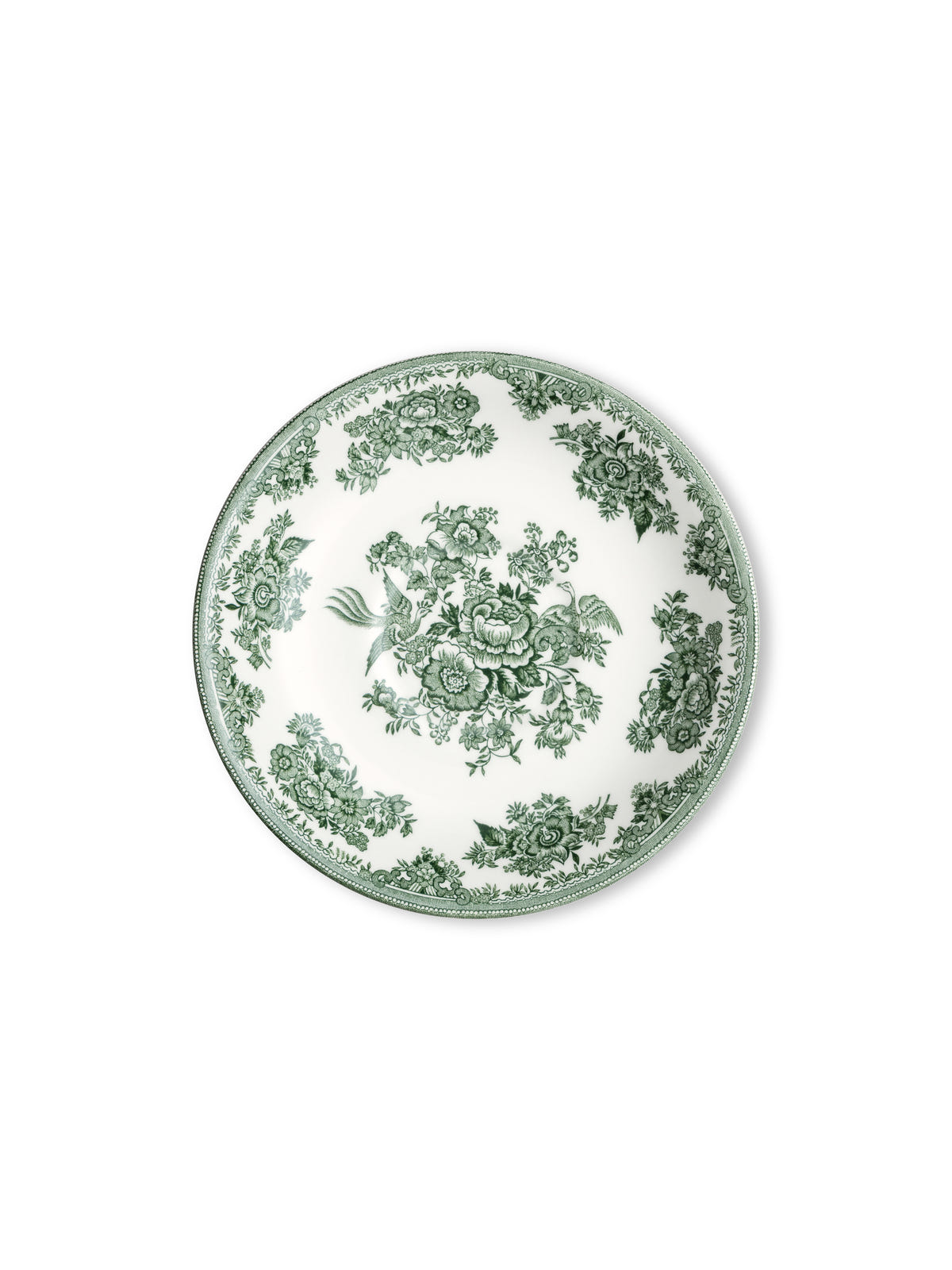 Green Asiatic Pheasants Breakfast Saucer