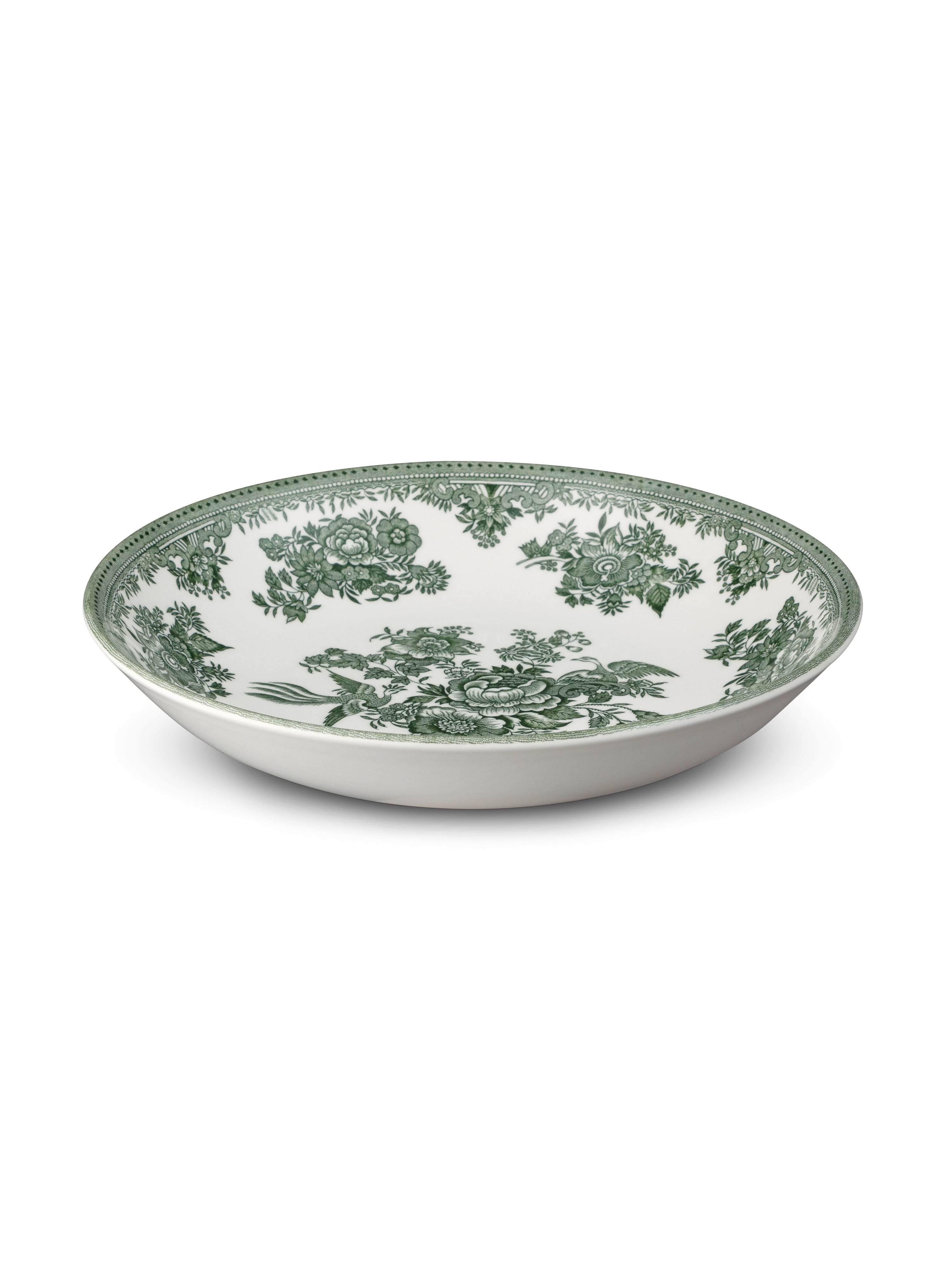 Green Asiatic Pheasants Espresso Saucer – Burleigh