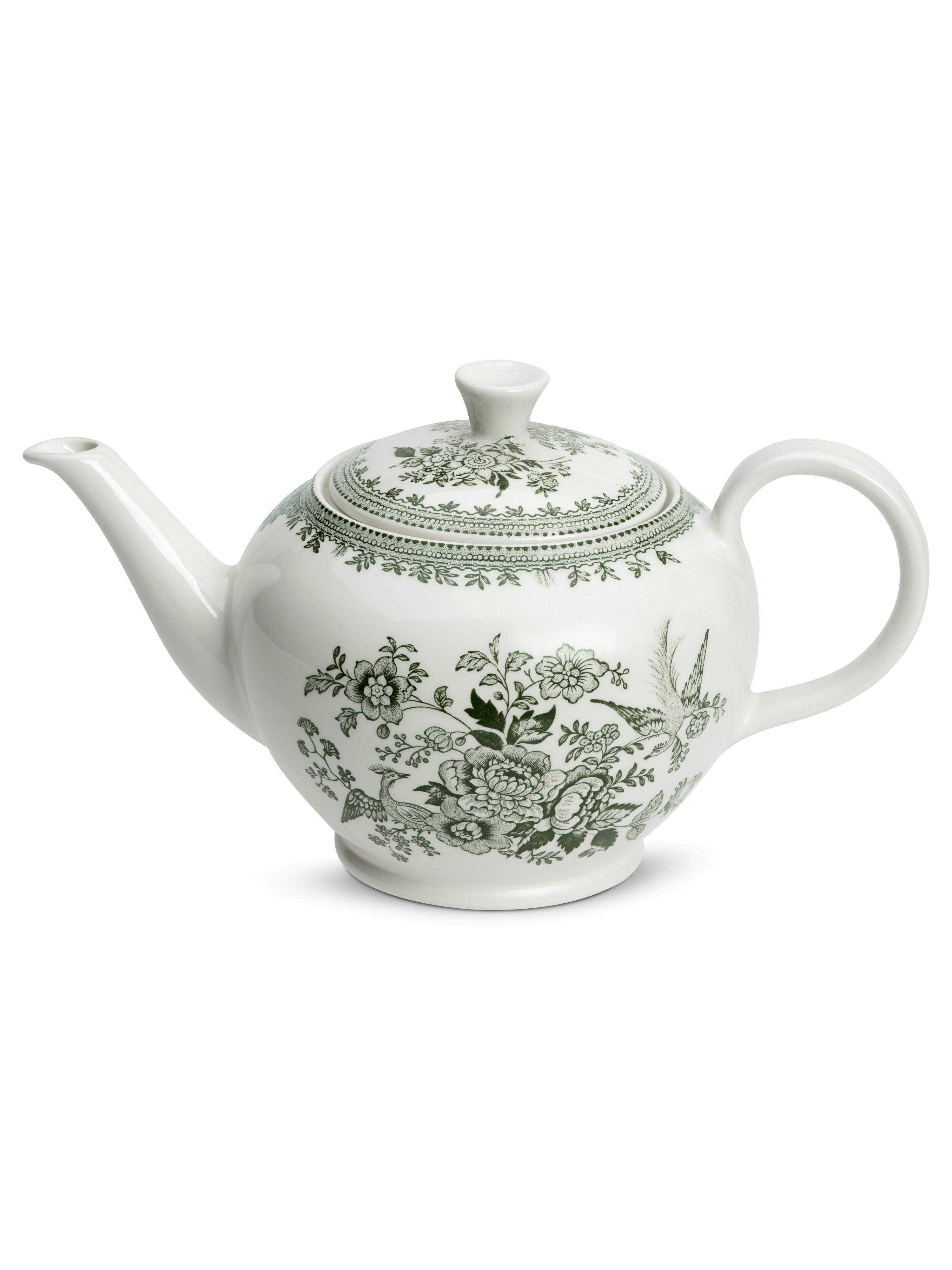 Green Asiatic Pheasants | Burleigh Pottery