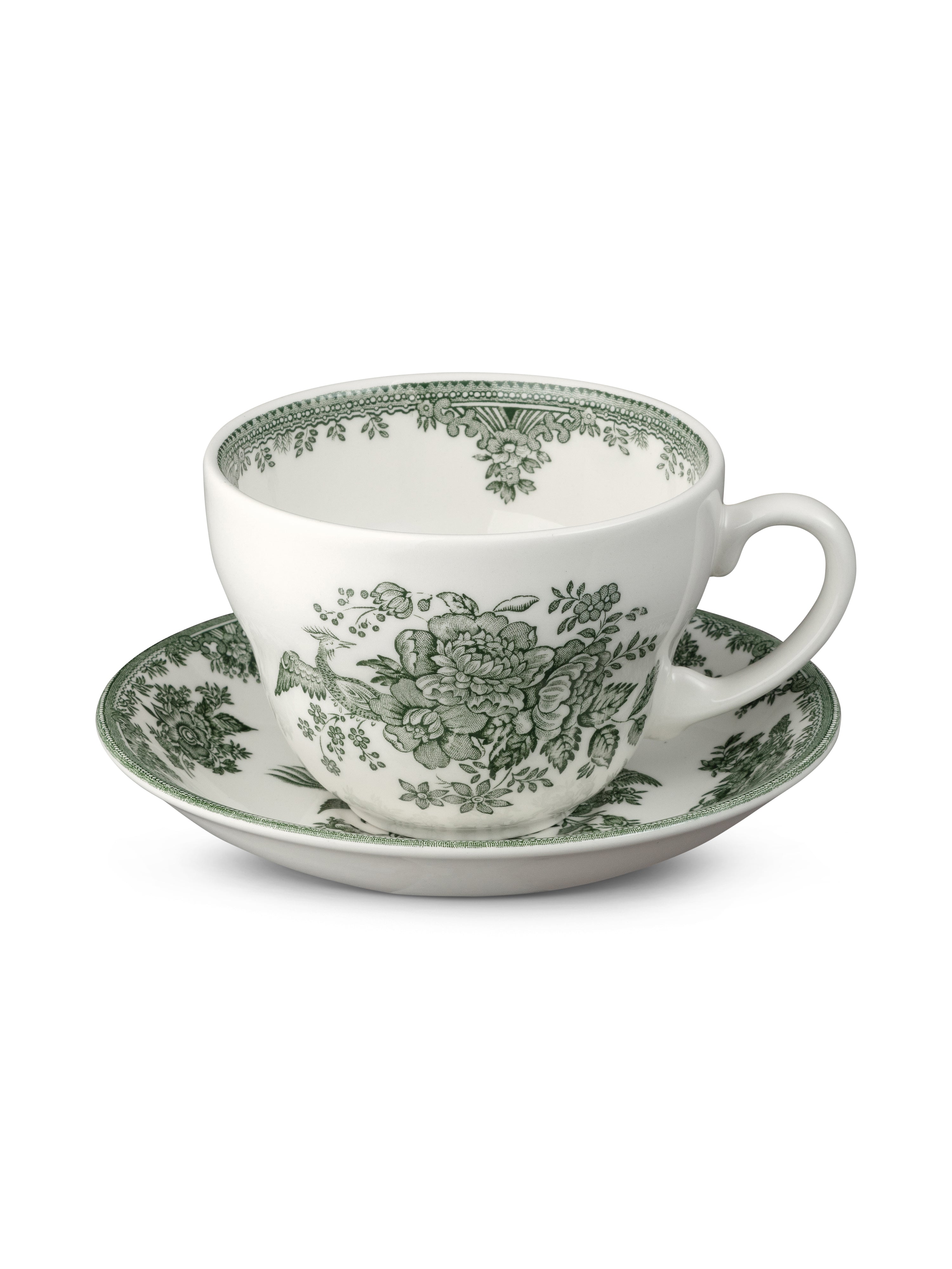 Green Asiatic Pheasants | Burleigh Pottery