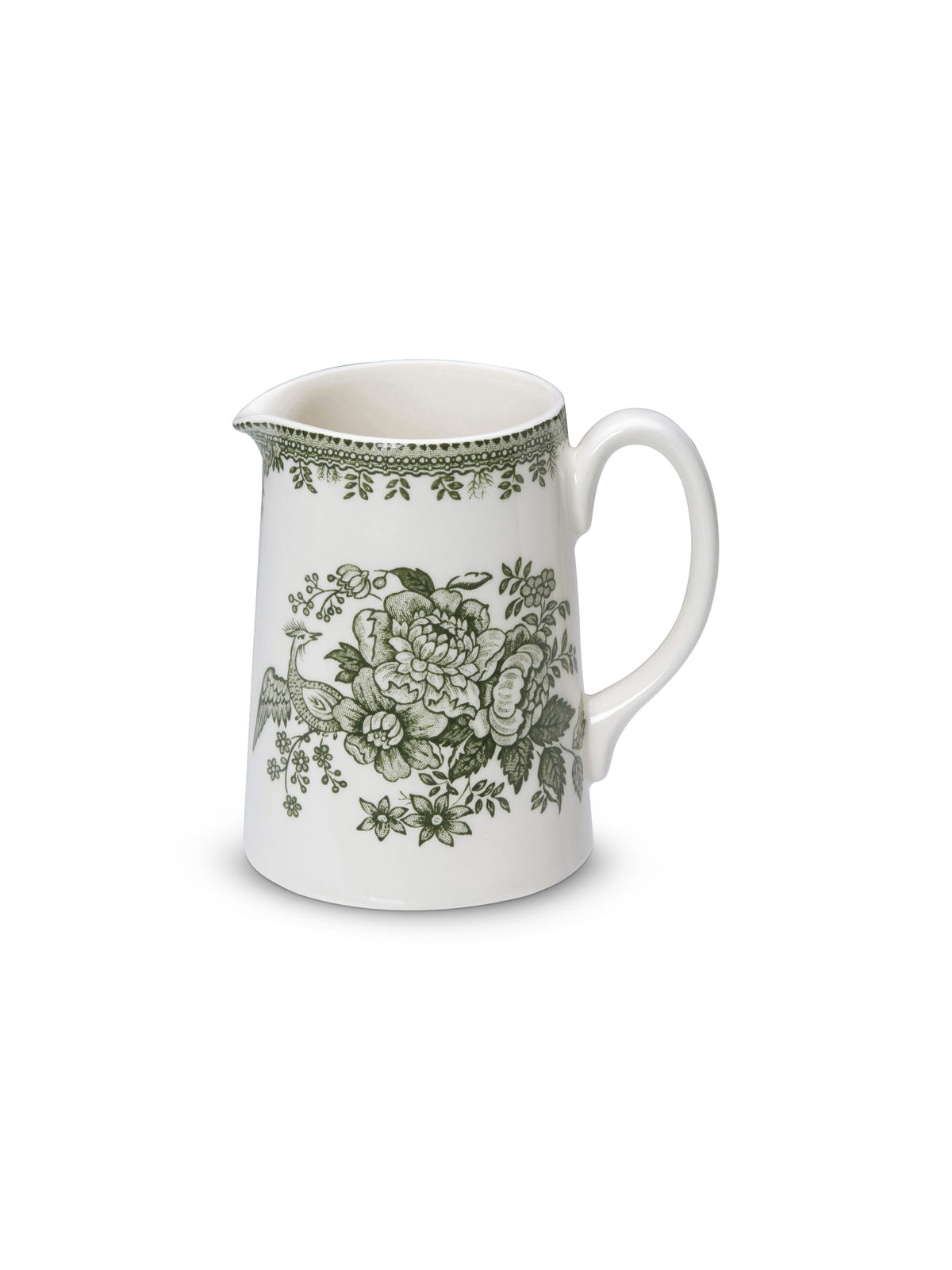 Green Asiatic Pheasants Small Tankard Jug 284ml/0.5pt