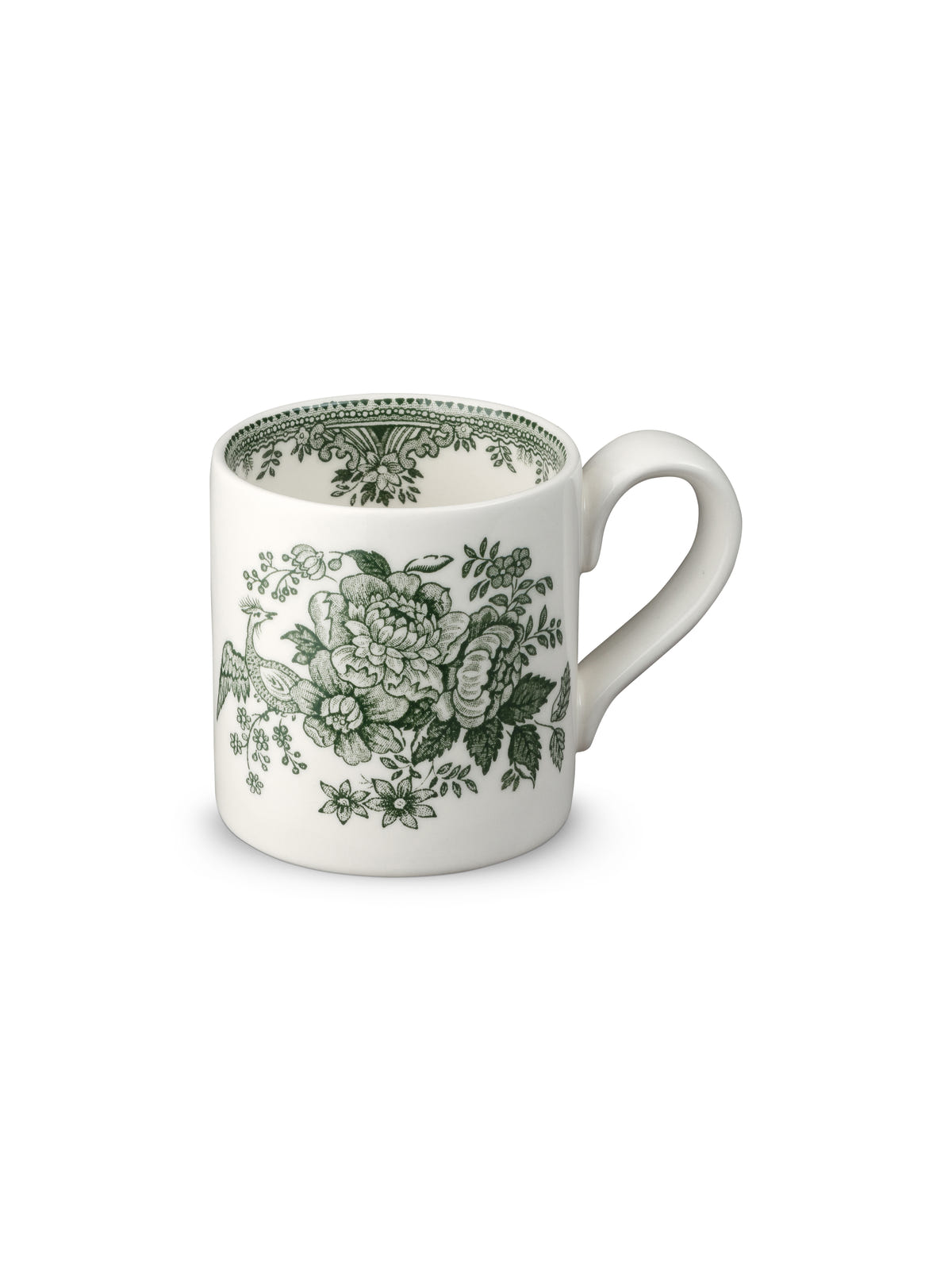 Green Asiatic Pheasants Mug Half Pint 284ml/0.5pt