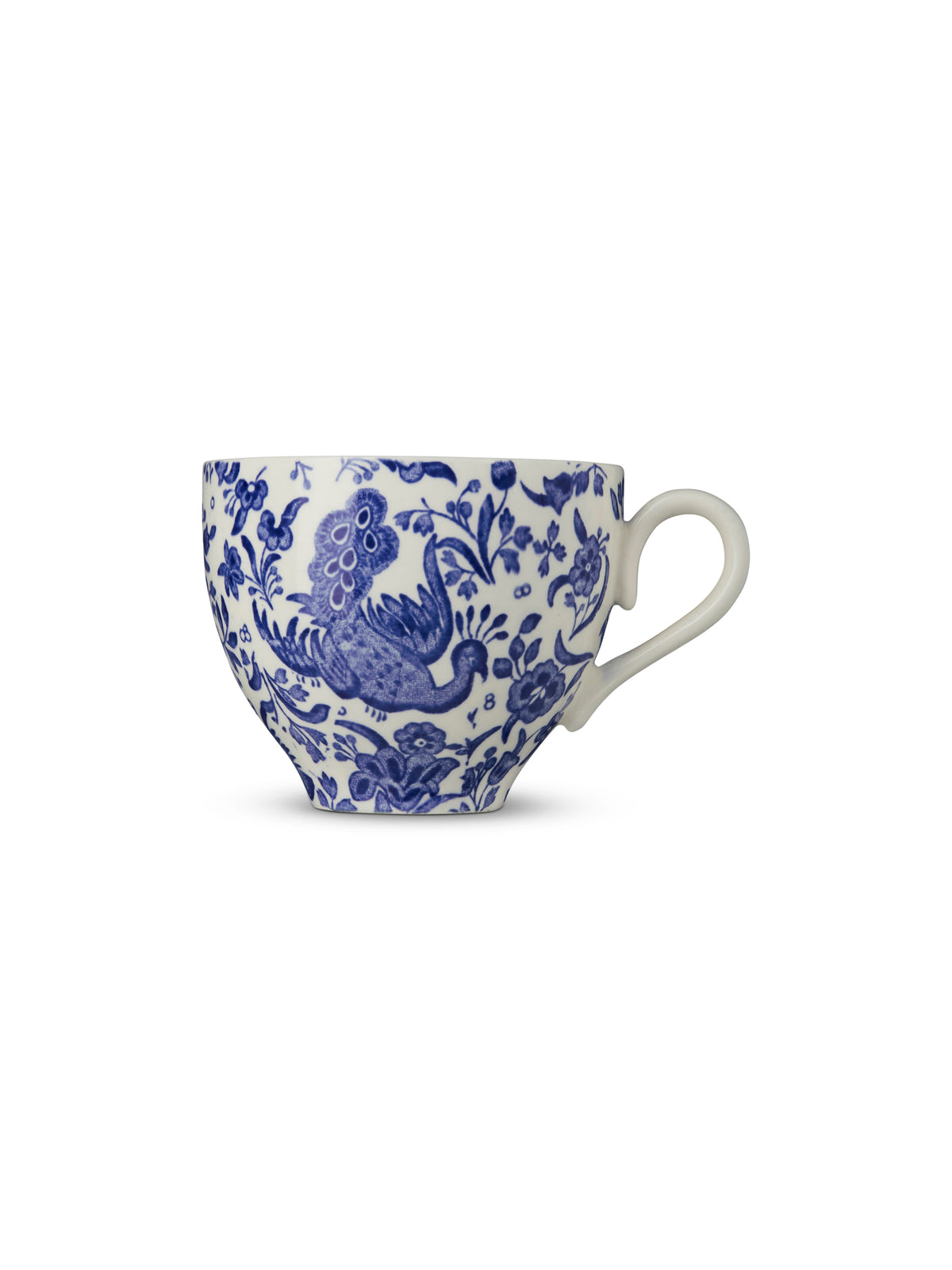 Blue Regal Peacock Teacup 187ml/0.33pt