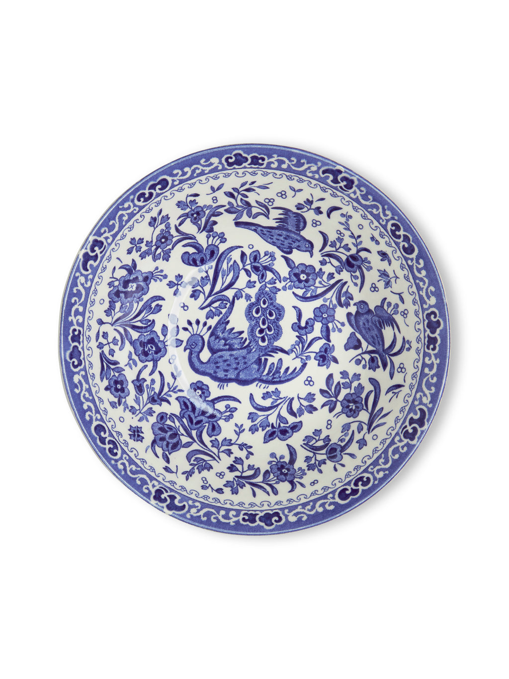 Blue Regal Peacock Cereal Bowl 16cm/6.25"