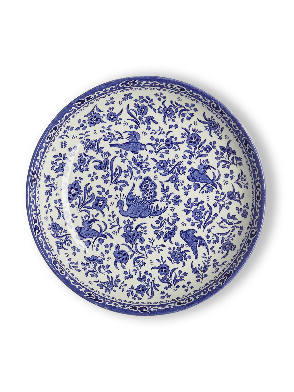 Blue Regal Peacock Pasta Bowl 23cm/9"