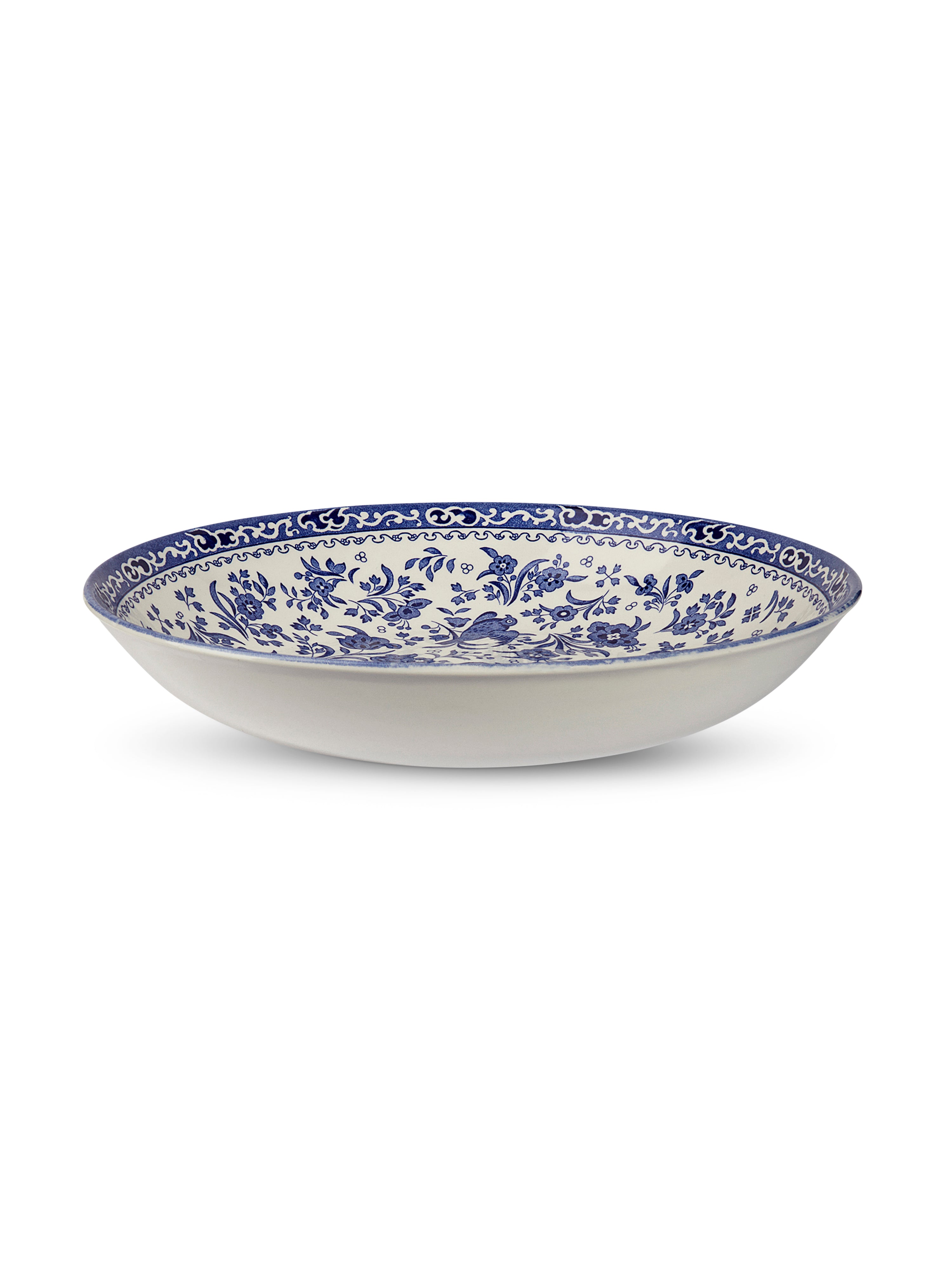 Blue Regal Peacock | Handmade in England | Burleigh Pottery