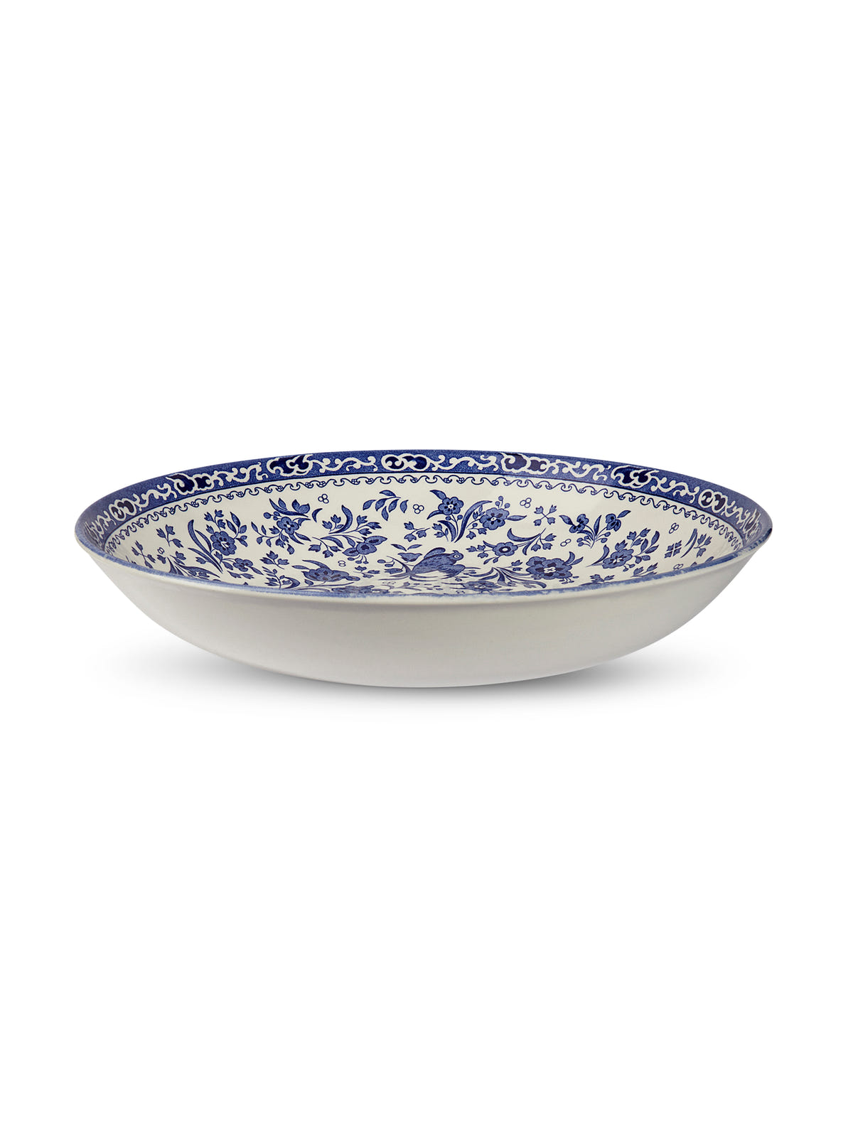 Blue Regal Peacock Pasta Bowl 23cm/9"