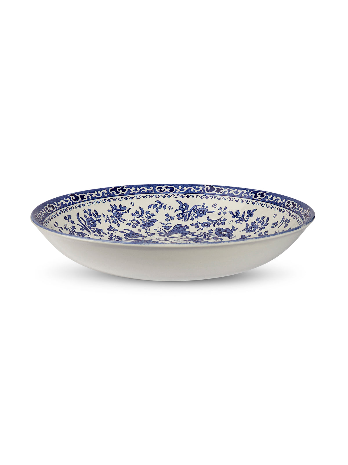Blue Regal Peacock Pasta Bowl 23cm/9"