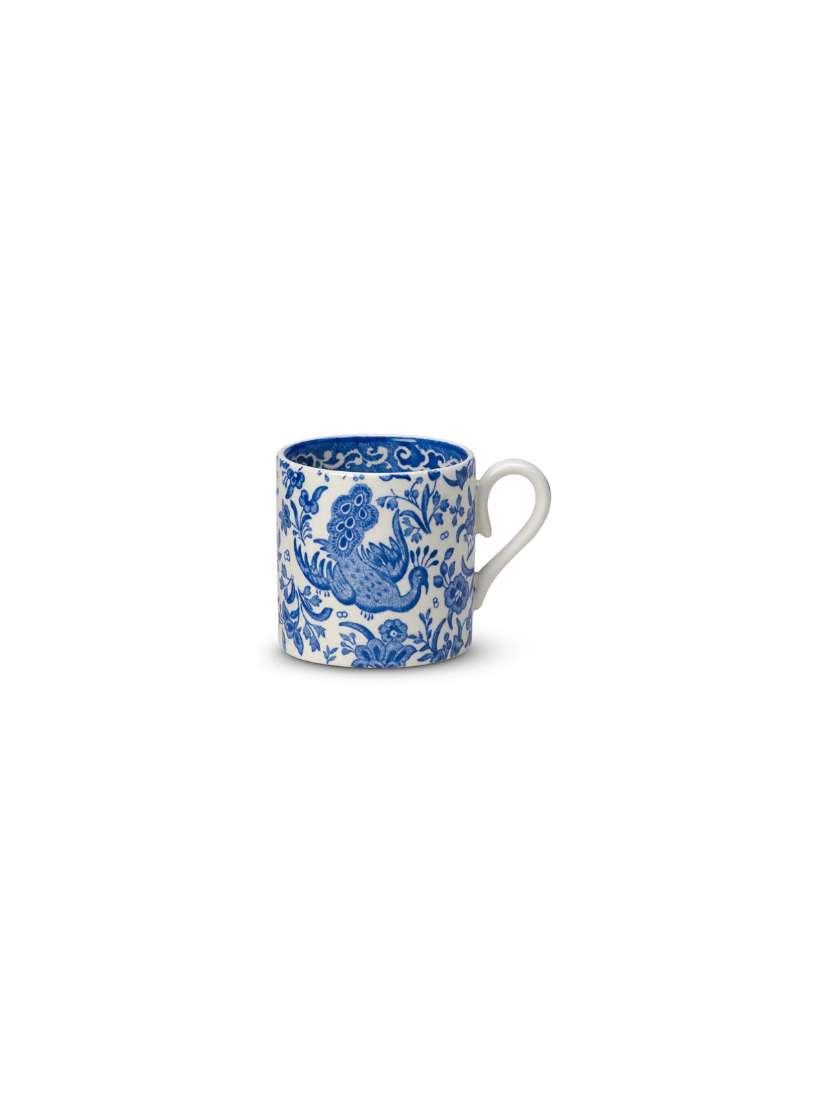 Blue Regal Peacock Mini Mug
