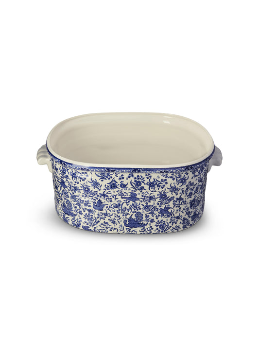 Blue Regal Peacock Foot Bath