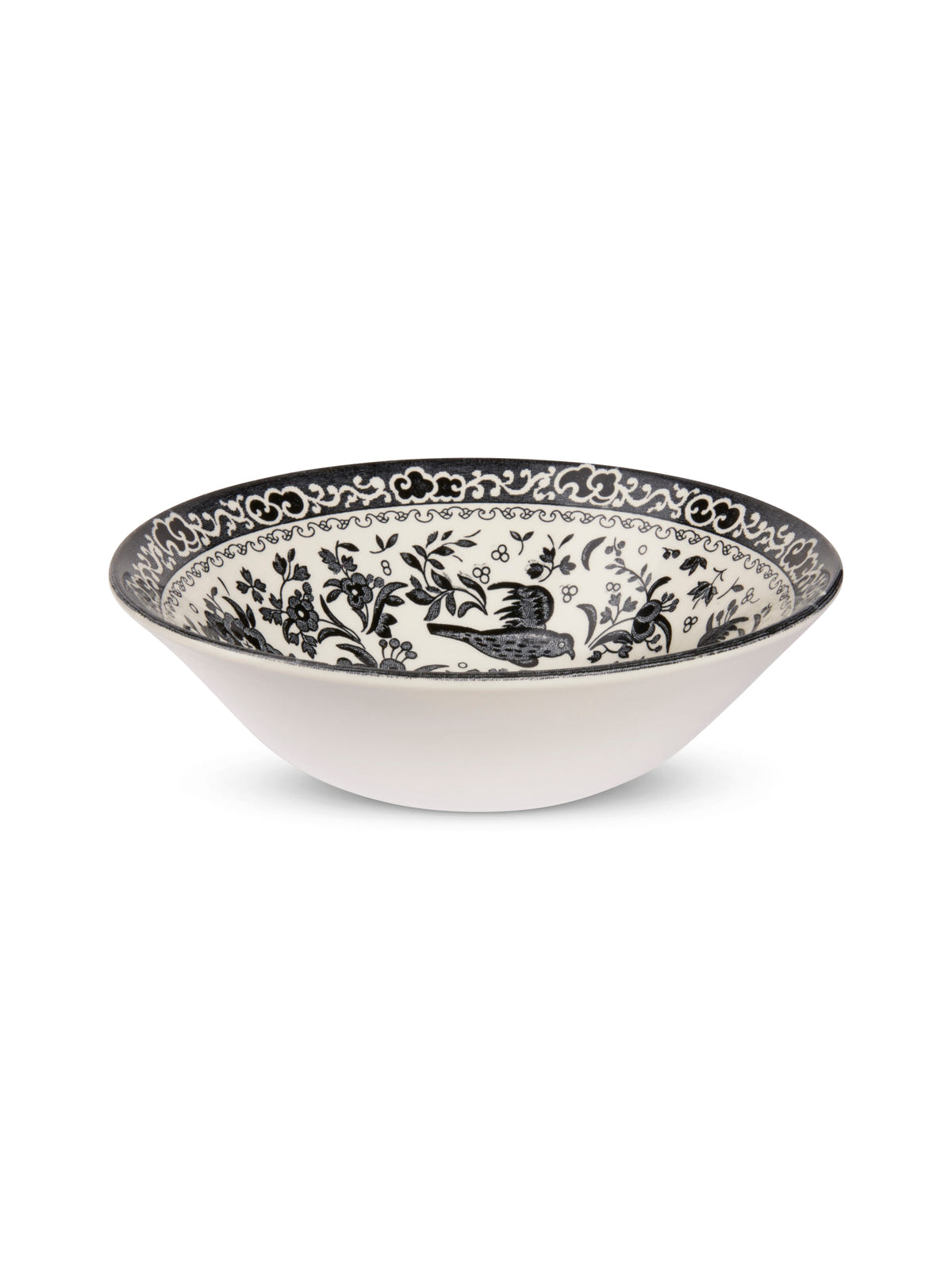 Black Regal Peacock Cereal Bowl 16cm/6.25"