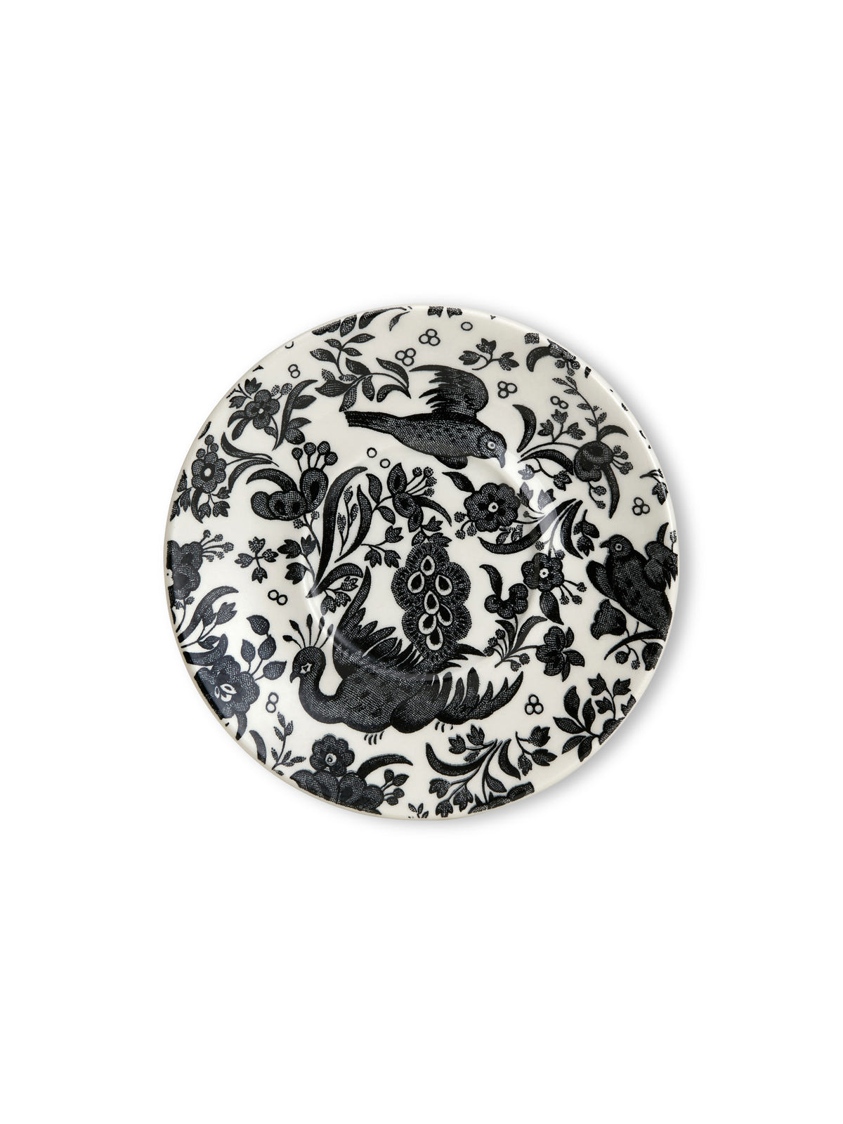 Black Regal Peacock Espresso Saucer
