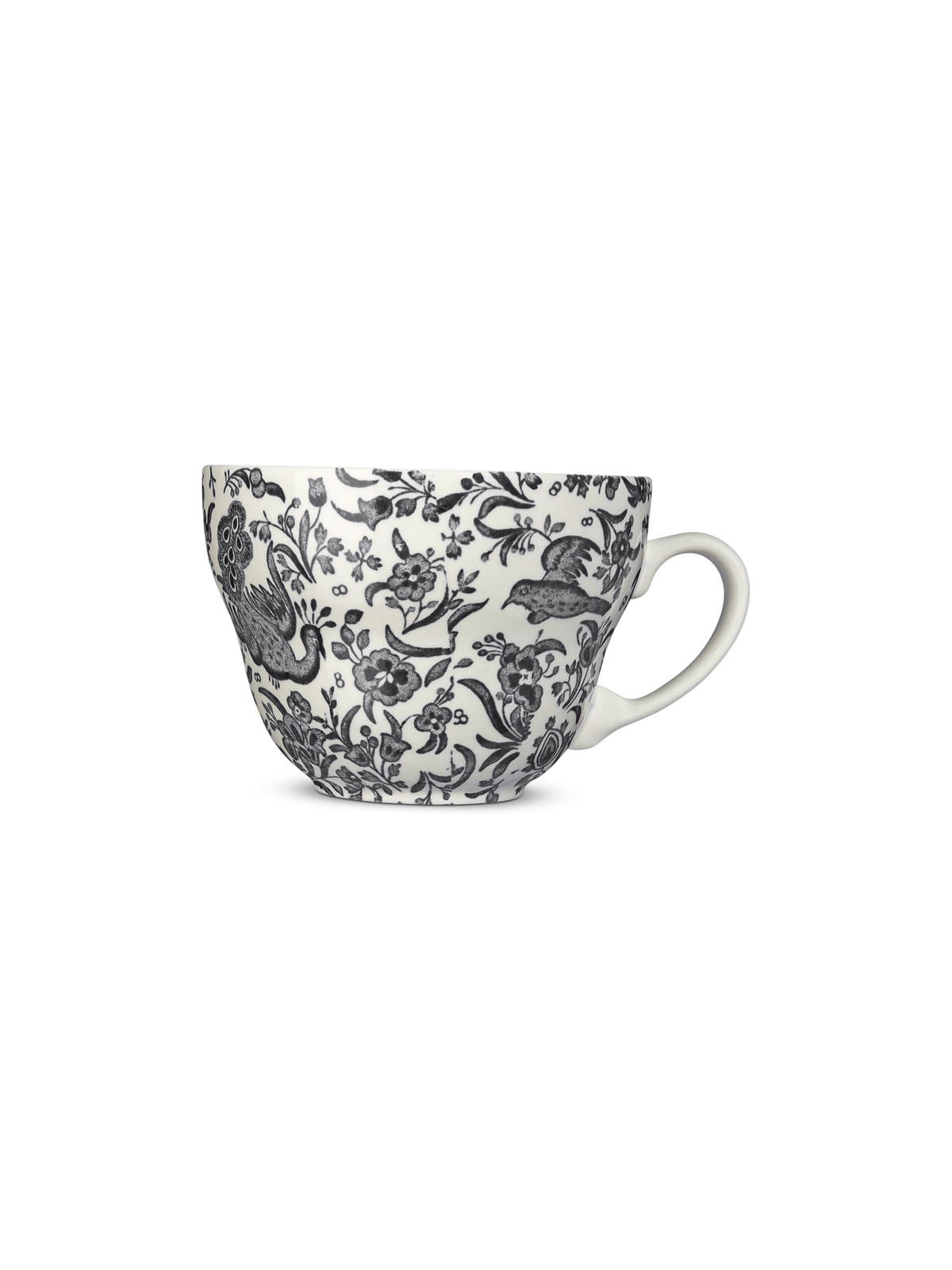 Black Regal Peacock Breakfast Cup 425ml/0.75pt