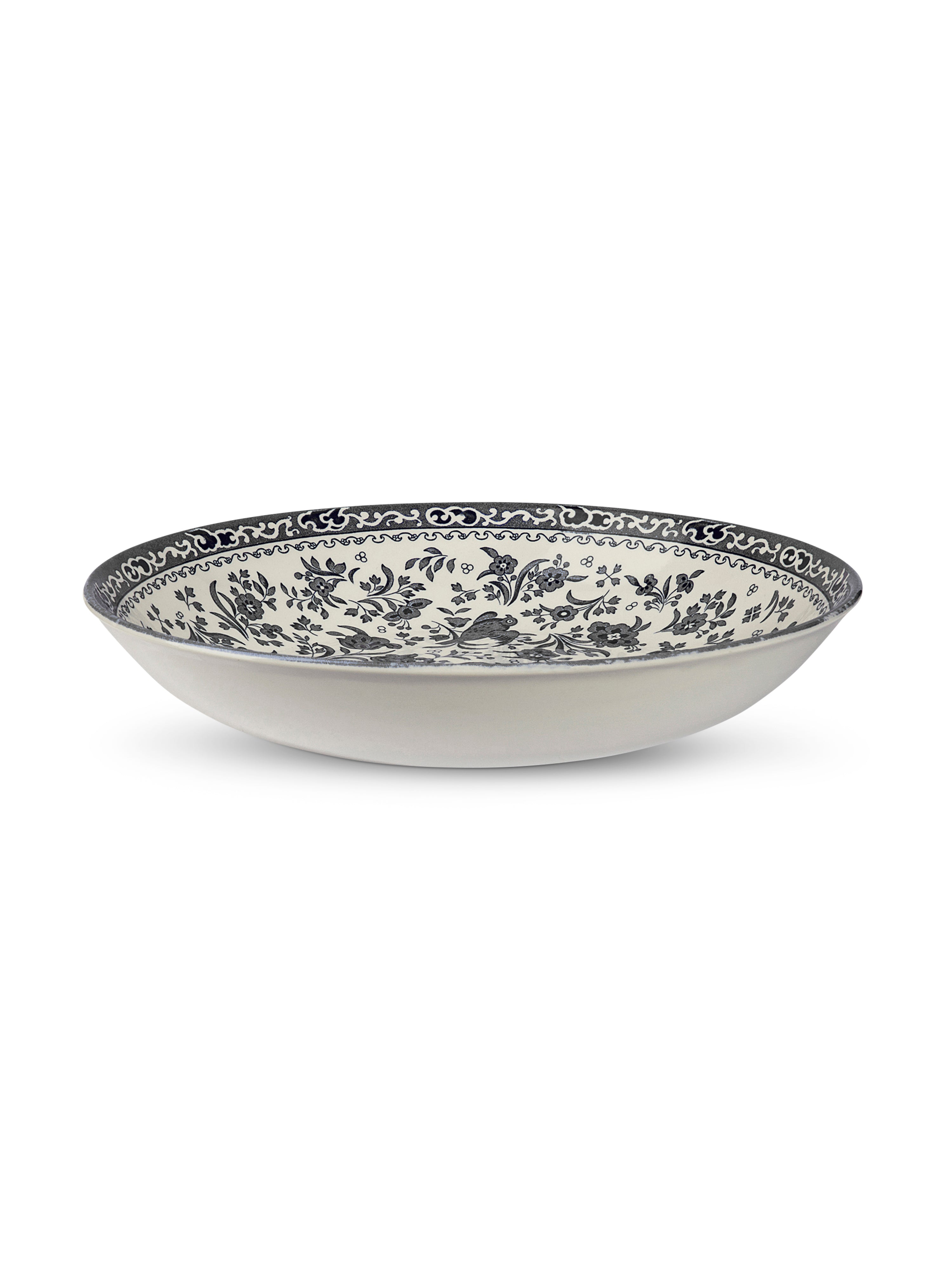 Black Regal Peacock | Burleigh Pottery