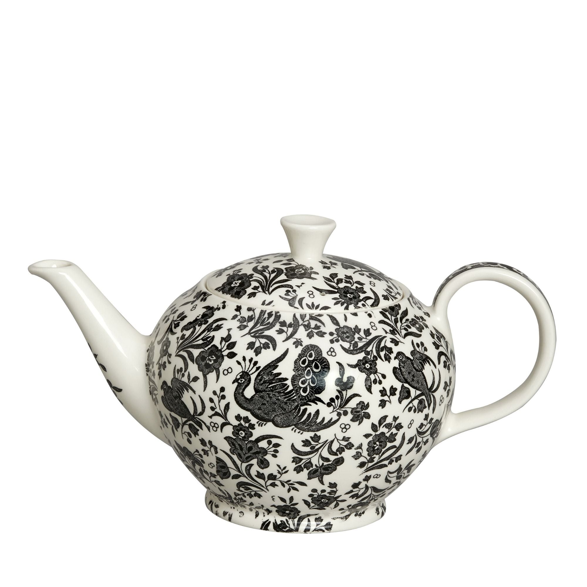 Black Regal Peacock | Burleigh Pottery