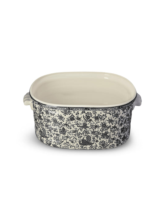 Black Regal Peacock Foot Bath