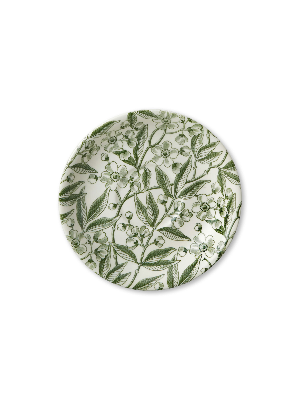 Green Prunus Tea Saucer